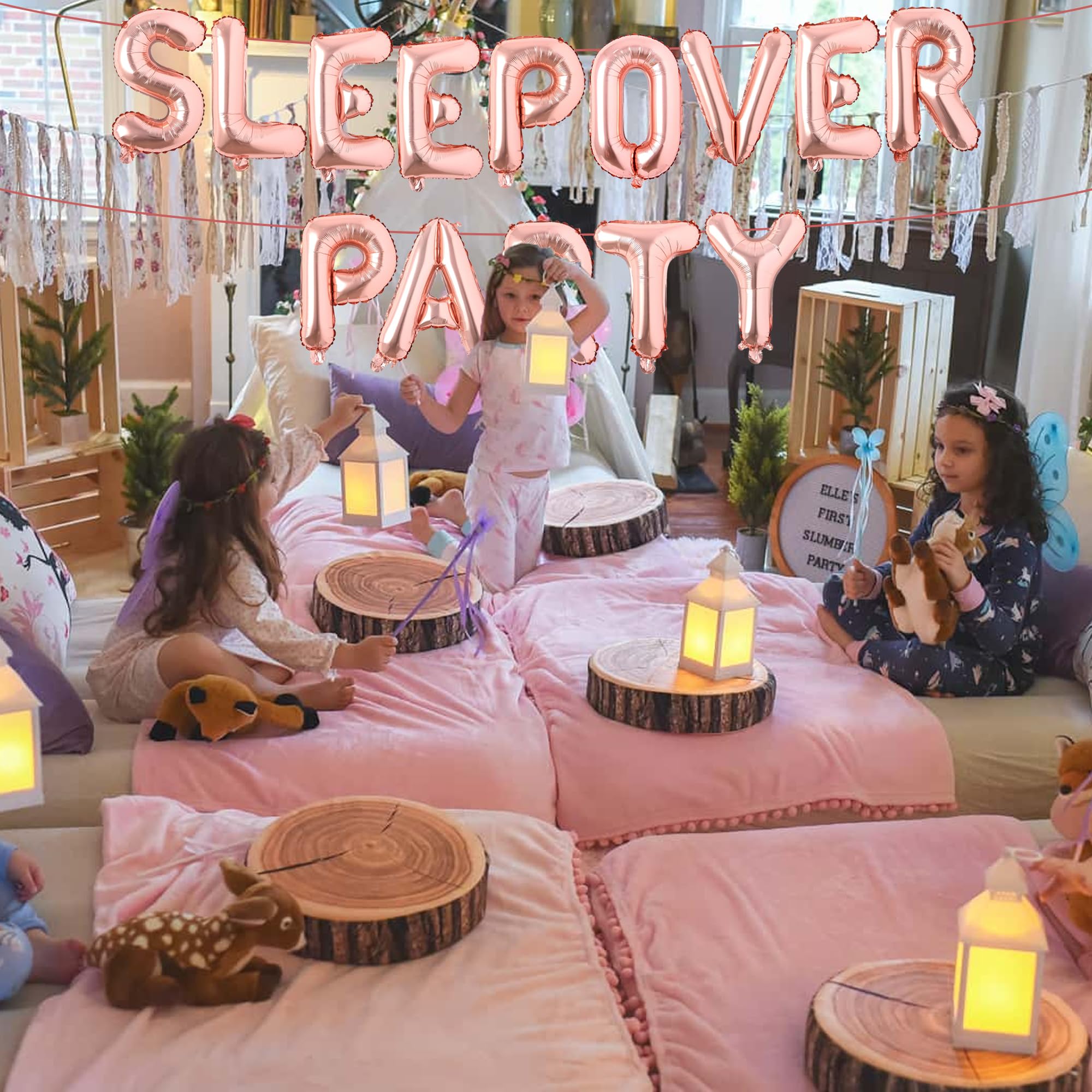 14 Pcs Sleepover Party Supplies LZAYQQ14PCS-1 : Amazon.sg: Toys