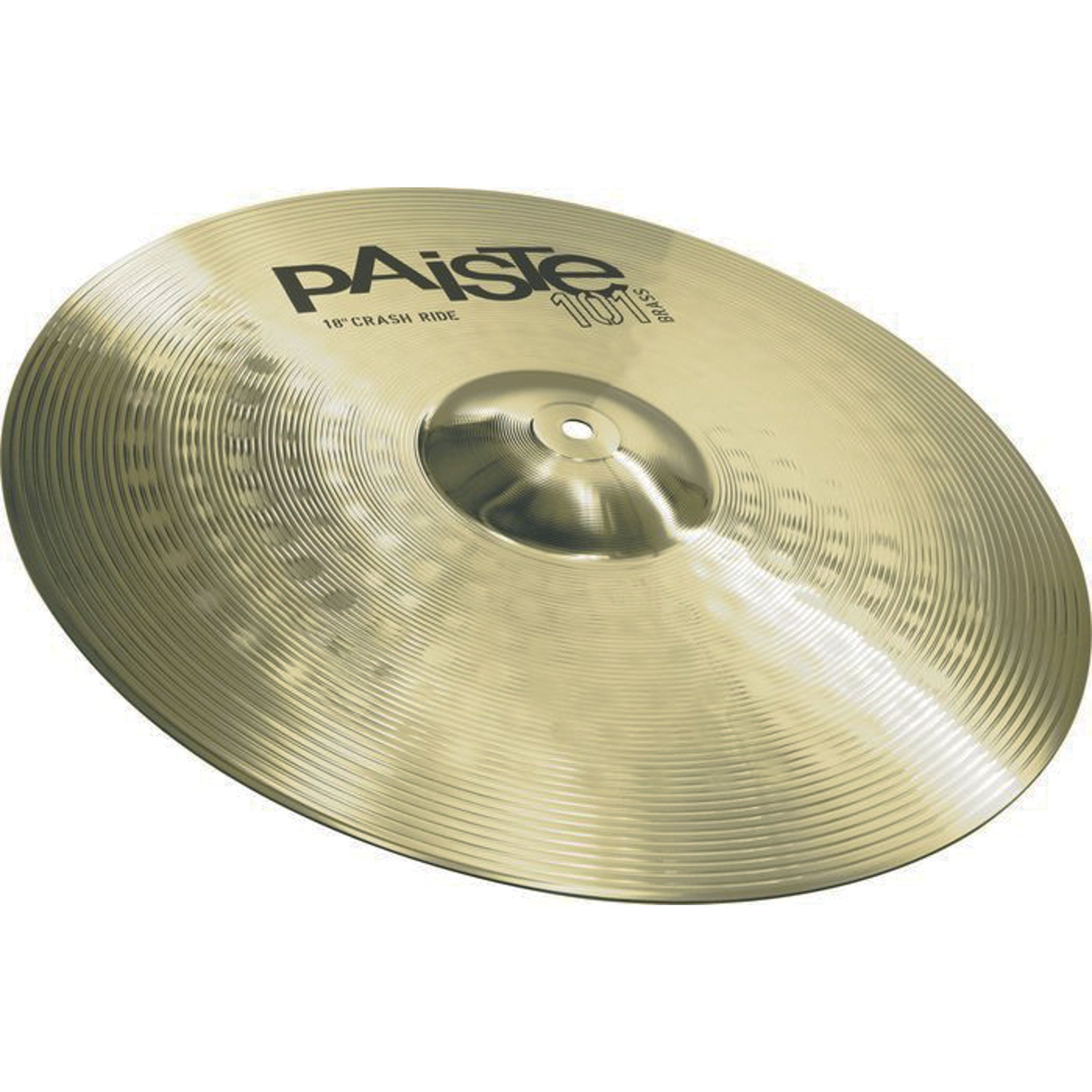 Paiste Set cymbales 101 laiton Essential 13" HiHat, 18" Crash Ride - Jeu de cymbales