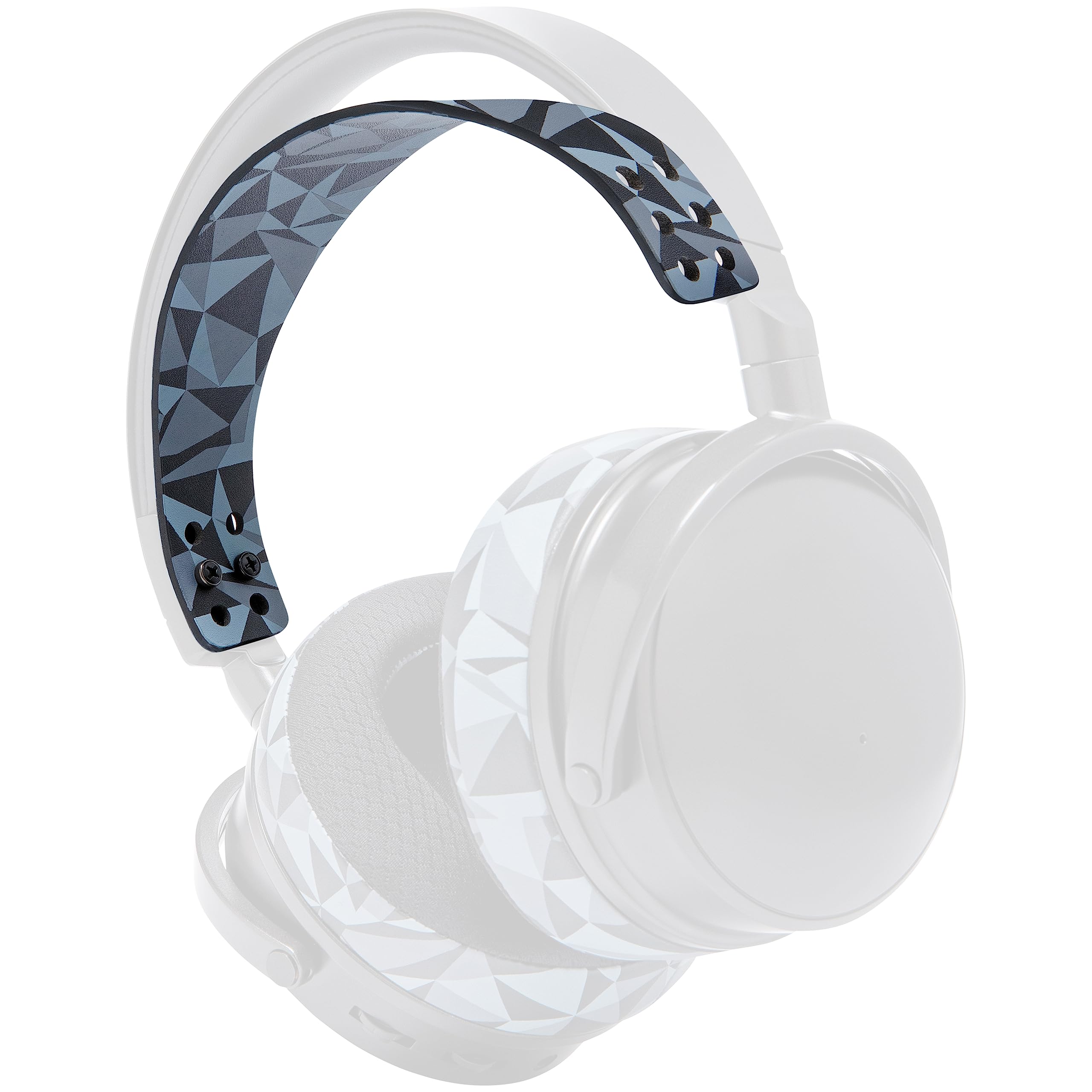 WC Headband Replacement for Audeze Maxwell by Wicked Cushions - Easy to Install, Customized Designs & Prints | Geo Grey