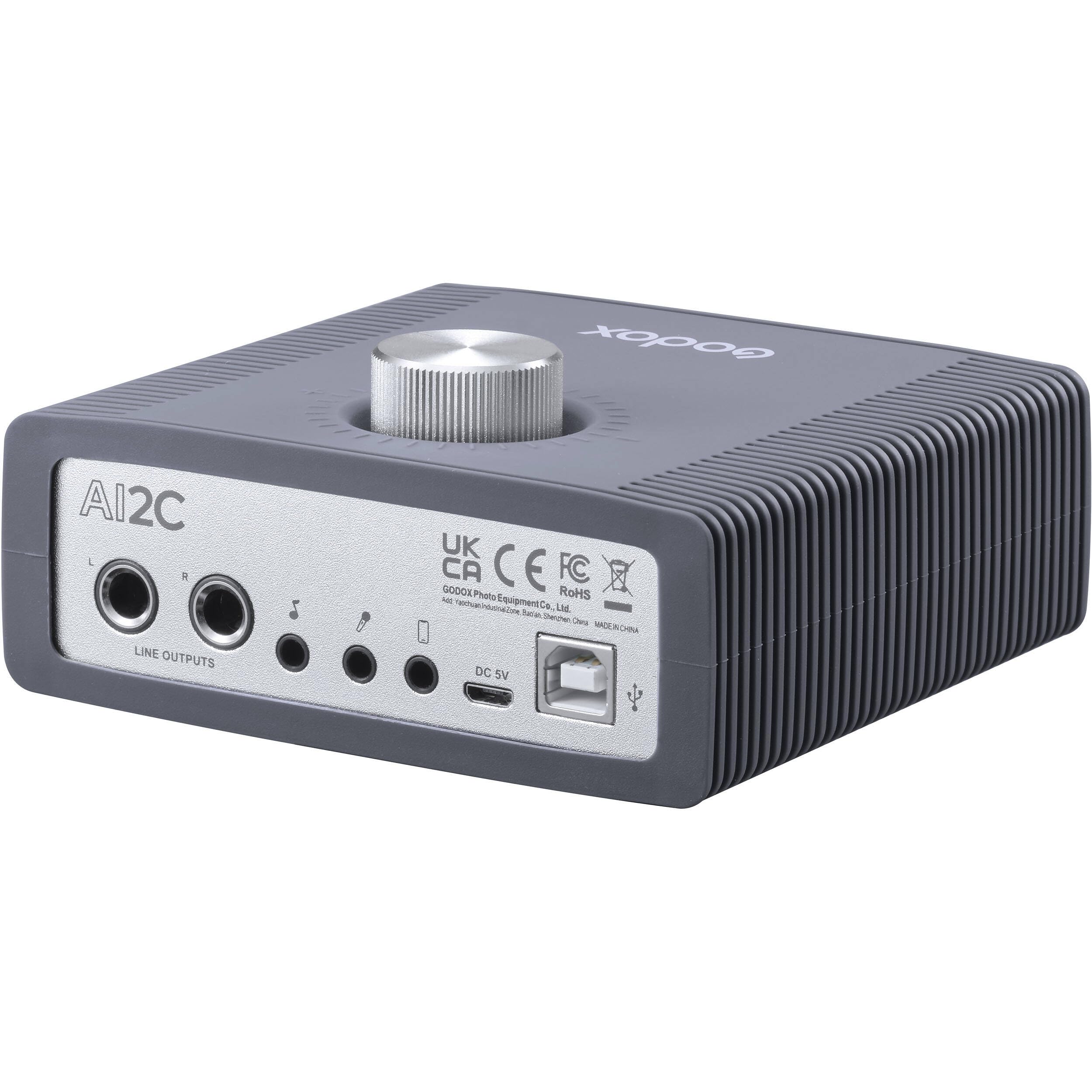 Godox Interfaz de audio AI2C de 2 canales