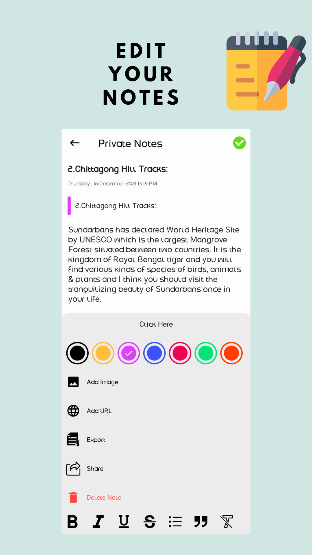 Private Notes - safe notes - App on Amazon Appstore