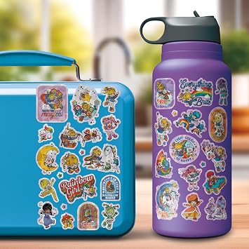 Rainbow Brite Standard Sticker - 4 Sheet