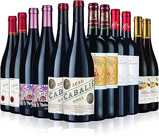 Laithwaites Best of French Red Wine Selection - Case of 12 Mixed Bottles (75cl) - Includes Cabalie Grenache-based blend, Merlots & Malbecs