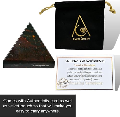 Miniatura 271 de Amazing Gemstone White Agate Snow Quartz Pyramid Crystal Healing Stones - 1" Great Pyramid Figurine of Natural Stone Pyramid for Meditation, Reiki