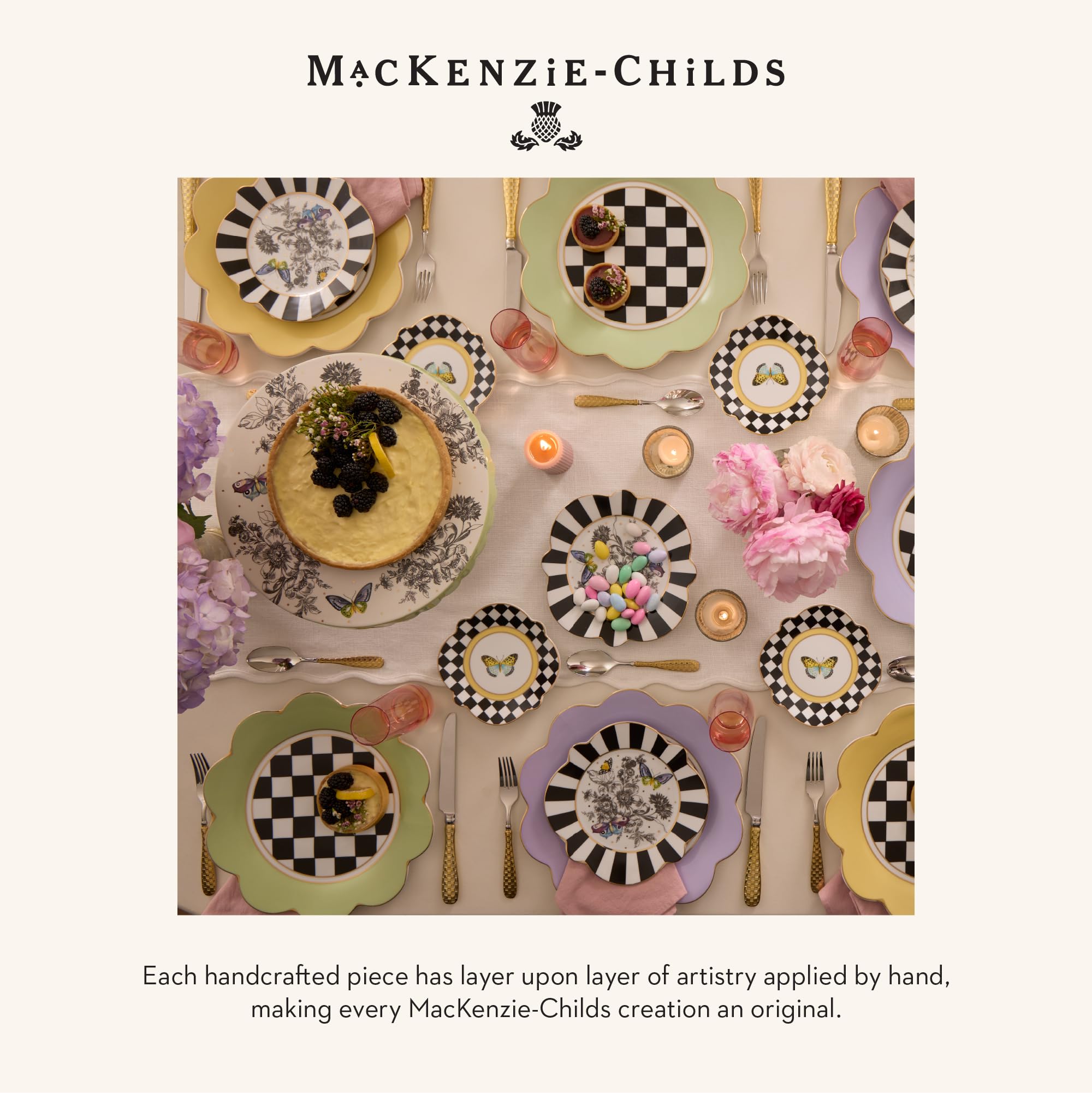McKenzie Childs バタフライトワイルうさぎ塩・胡椒入れセット Amazon