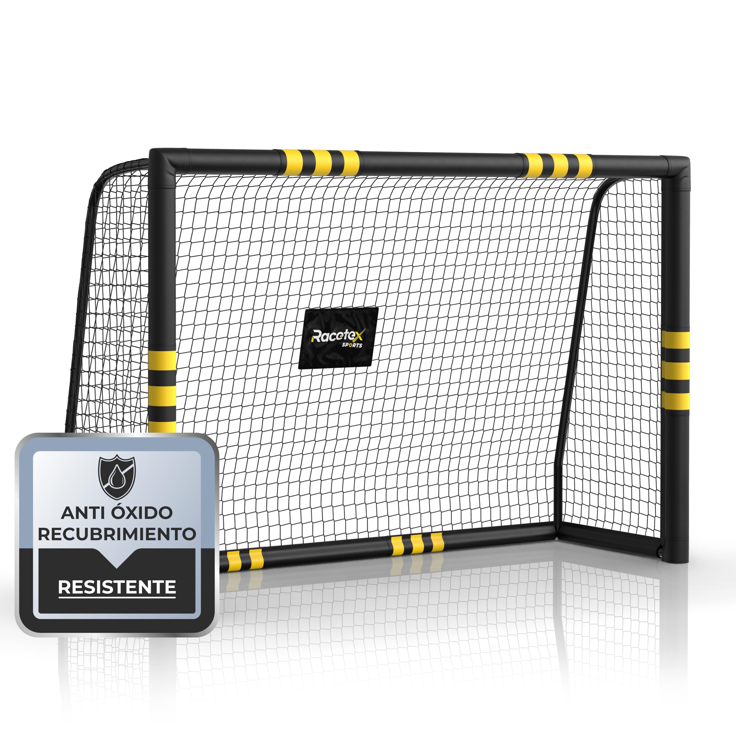 Racetex Children's Football Goals Large [Anti-Corrosion Coating] – Children's Football Goal Includes Anchors – Football Gates for Garden – Large Football Gate 180 240 300 cm
