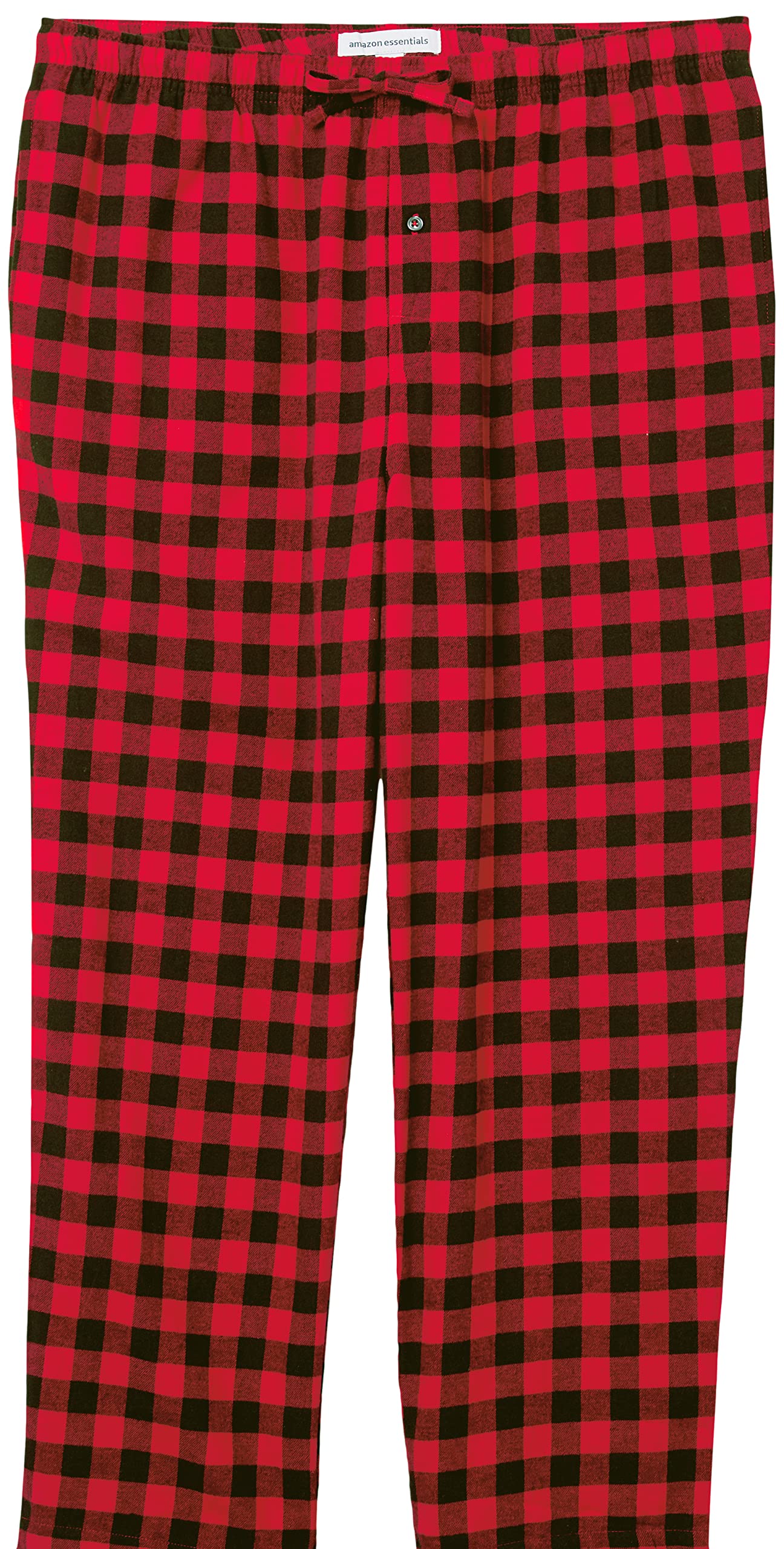 Amazon Essentials Completo Pigiama con Pantaloni e Maglia a Maniche Lunghe in Flanella Uomo