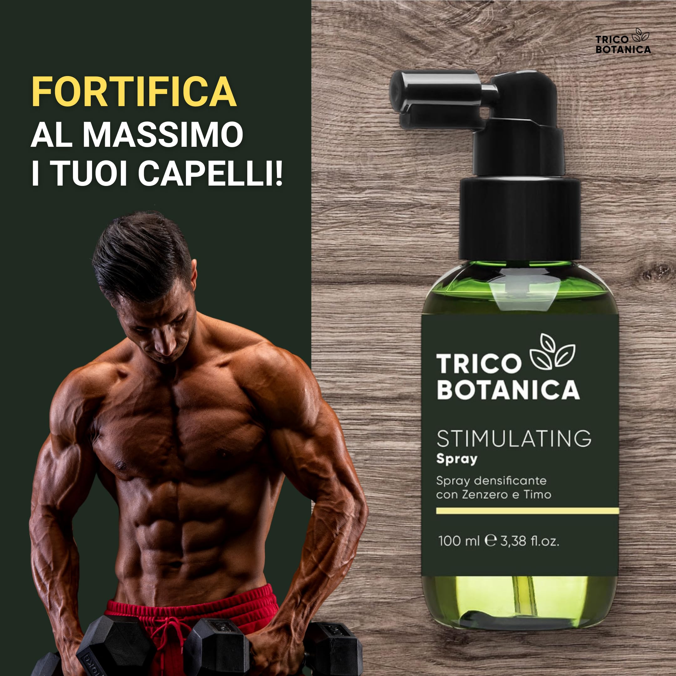 Fiale Anticaduta Capelli Donna Rinforzante In Spray - Utilizzalo Anche Come Lozione Densificante Per La Ricrescita Capelli Uomo
