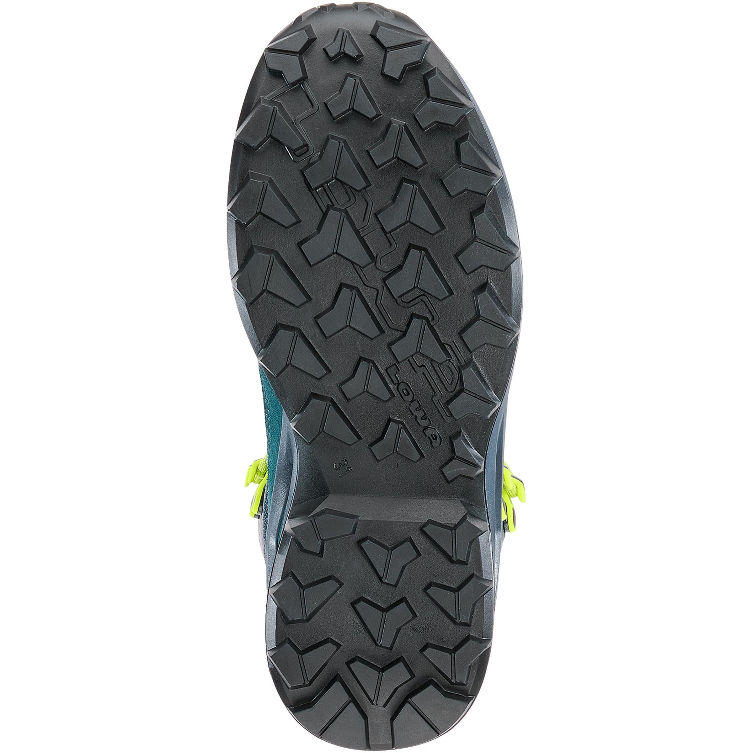 LOWA Maddox PRO GTX MID JR Petrol/Limone