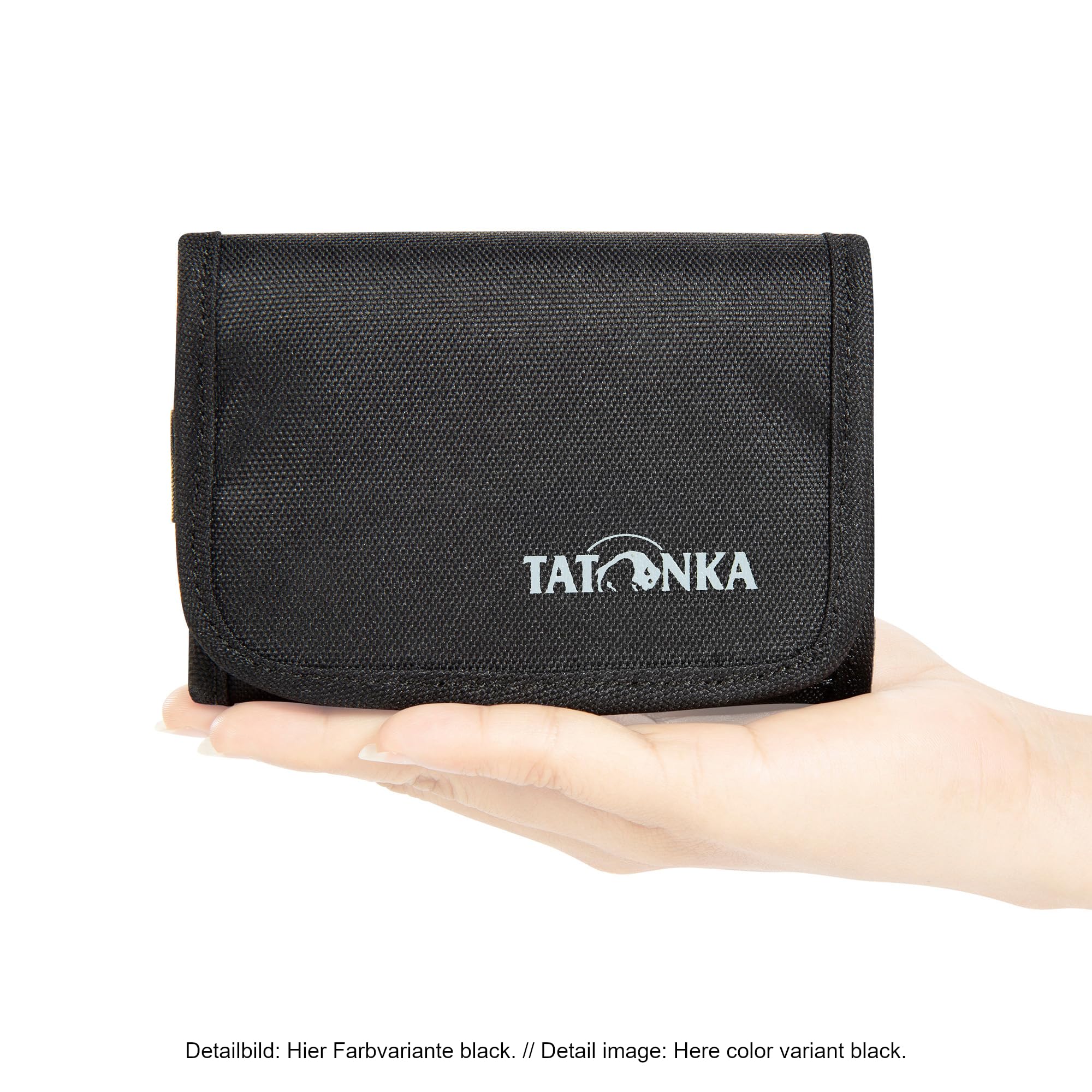 Tatonka Folder RFID Block, portfel z blokadą RFID, certyfikat TÜV, oliwkowy