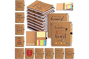 Glenmal Teacher Appreciation Gift Bulk Notebooks and Pens for Teachers' Appreciation Day...