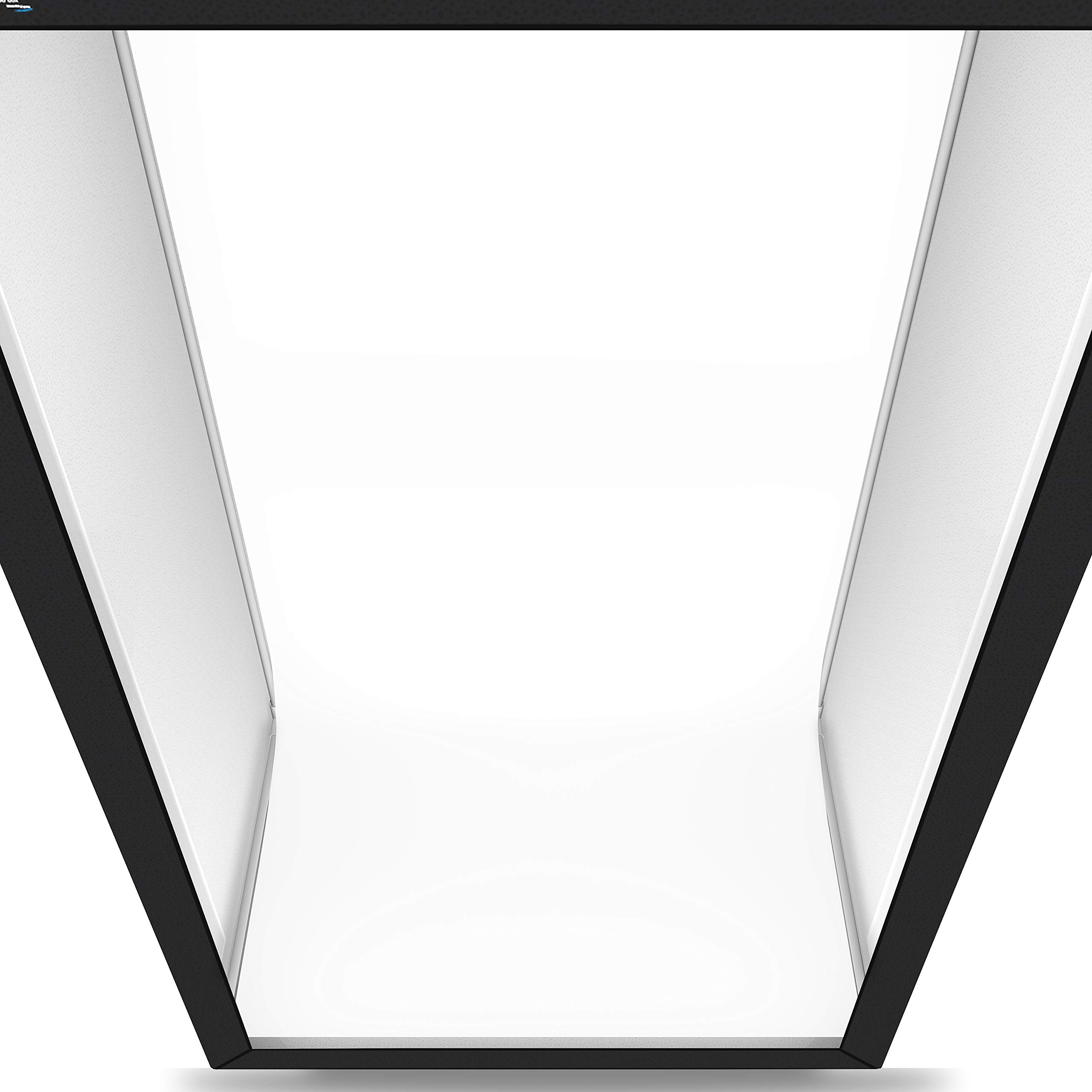HAVOX - Studio Fotografico HPB-160 - Dimensioni 120x80x160cm - Illuminazione a LED "Luce del giorno" 5500k - 30,000 lumens - CRI 93 - Realizza le tue foto commerciali per e-commerce.