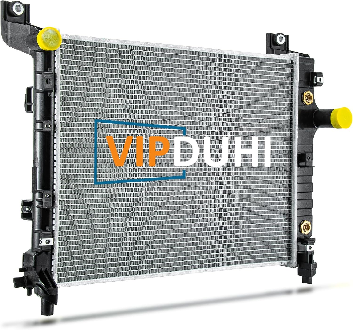 Radiator Compatible with 2000-2004 Dodge Dakota 2000-2003 Dodge Durango 2001 2002 SLT Sport SXT R/T 2.5L 3.7L 3.9L 4.7L 5.2L 5.9L L4 V6 V8, Aluminum Core Plastic Tank Radiator