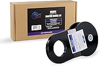 Vista 6 de Bloque de arrastre de 8 toneladas de polea de remolque de bloque de arrastre de 17,600 libras de capacidad, accesorio de recuperación todoterreno