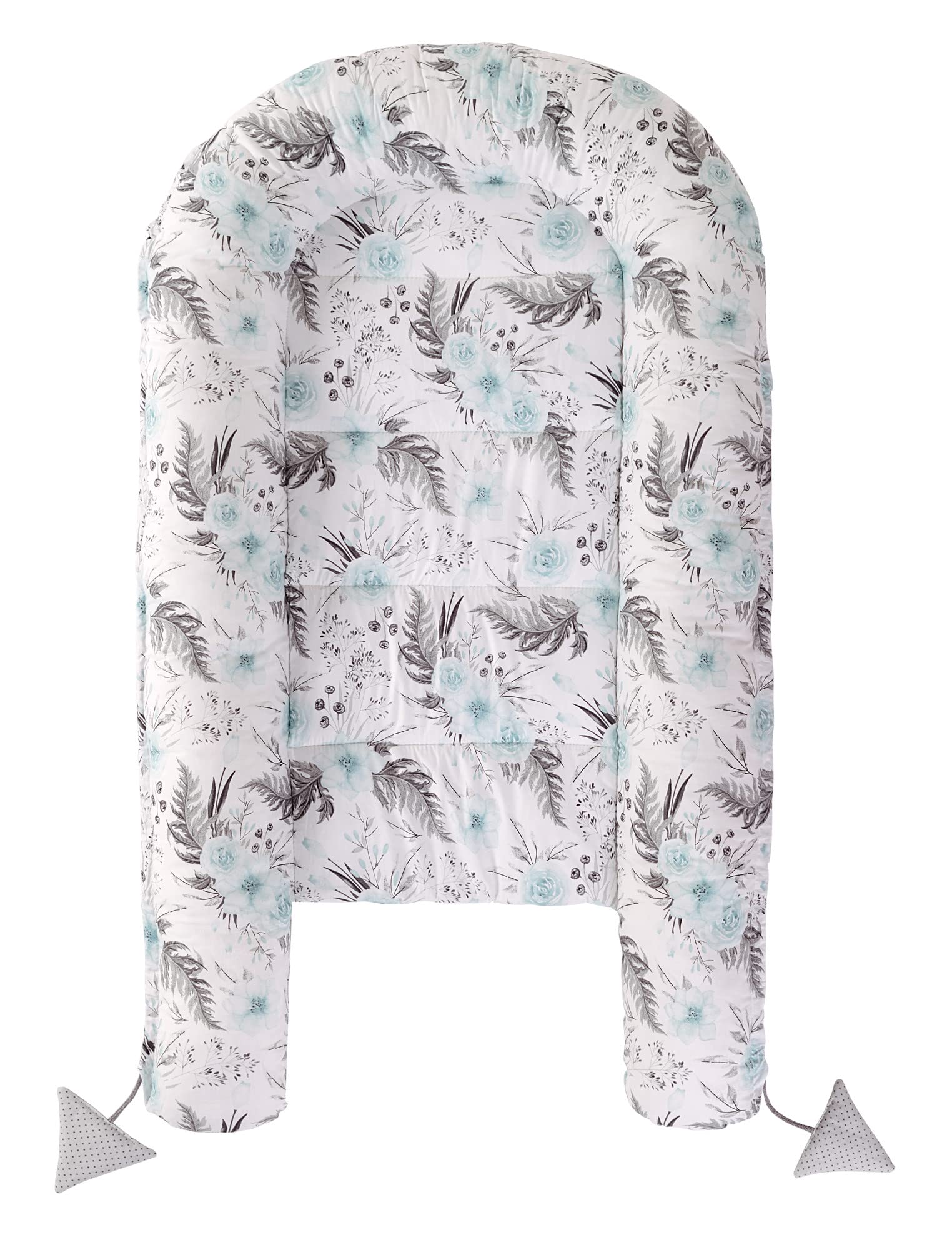 Nid De Bébé Médi Partners - Cocon 100x60cm Double Face Coton - Insert Amovible - Pour Nouveau-né Jusqu'à 9 Mois