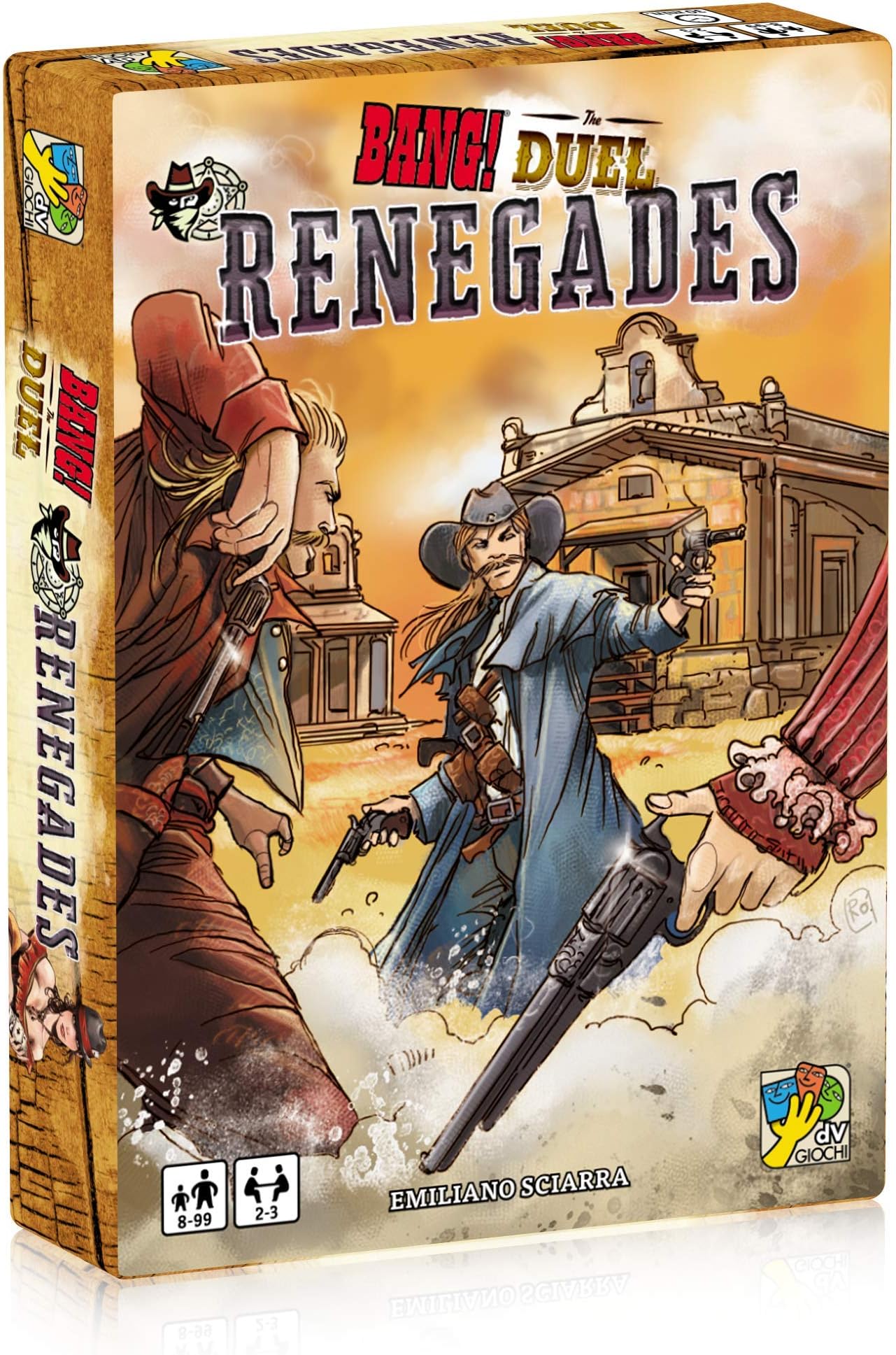 dVGames - Bang! The Duel: Renegades Expansion Da Vinci Table Game