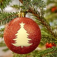 Vista 6 de AIEX 150pcs Christmas Envelope Seal Stickers, Decorative Envelope Seals Christmas Tree Gold Foil Stickers for Envelopes Invitation Cards Wedding