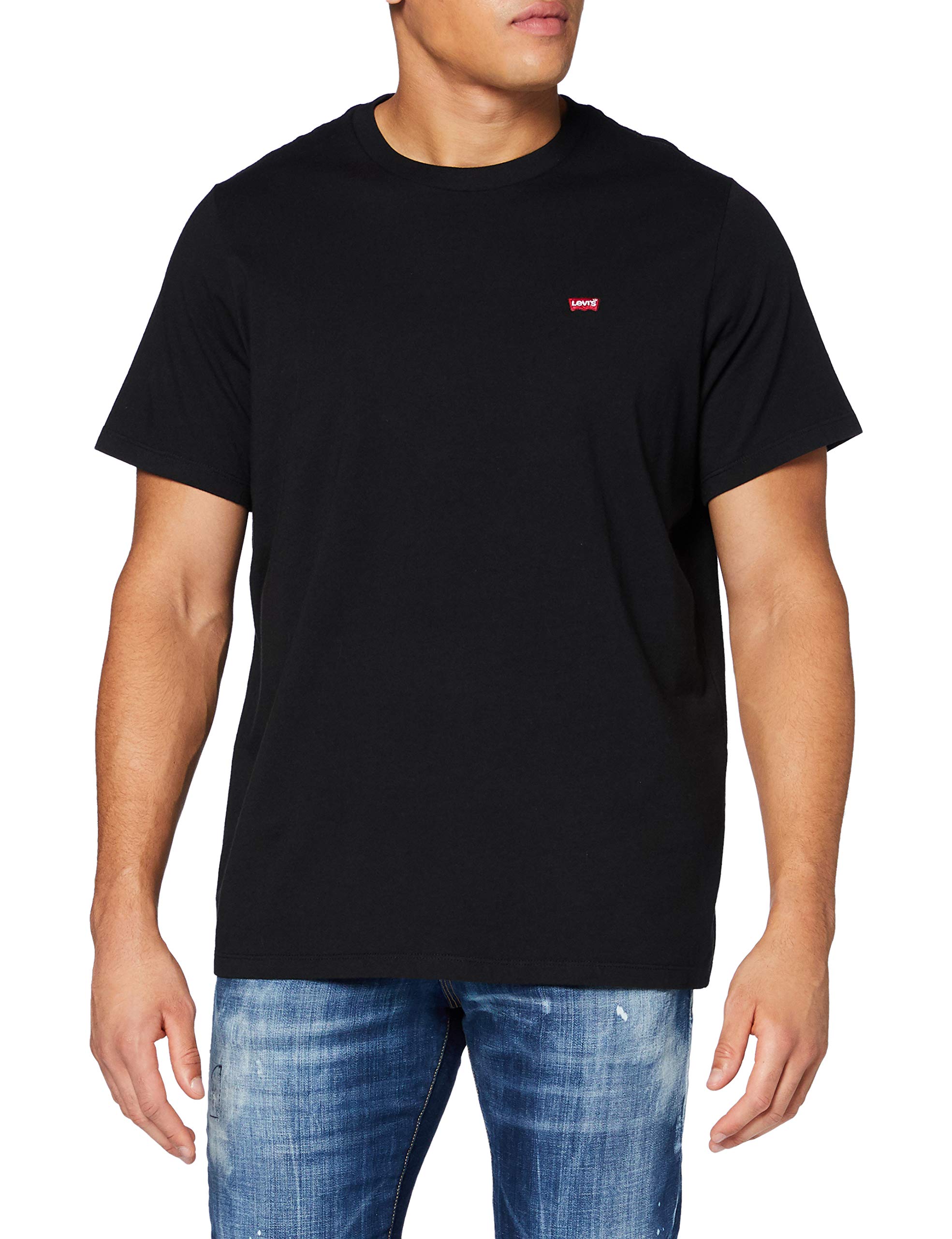 Men's Big & Tall Original Housemark Tee T-Shirt, Mineral Black, XL