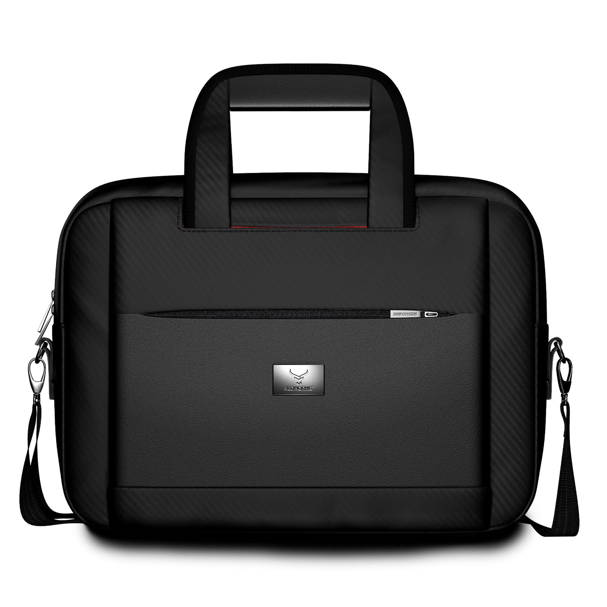 redhorns Genuine Leather Office Bag for Men & Women | 15.6-Inch Laptop Messenger Bag | Business Bag with Handle, Padded Laptop Compartment, Adjustable Sling Strap, Zipper Closure-picture-24