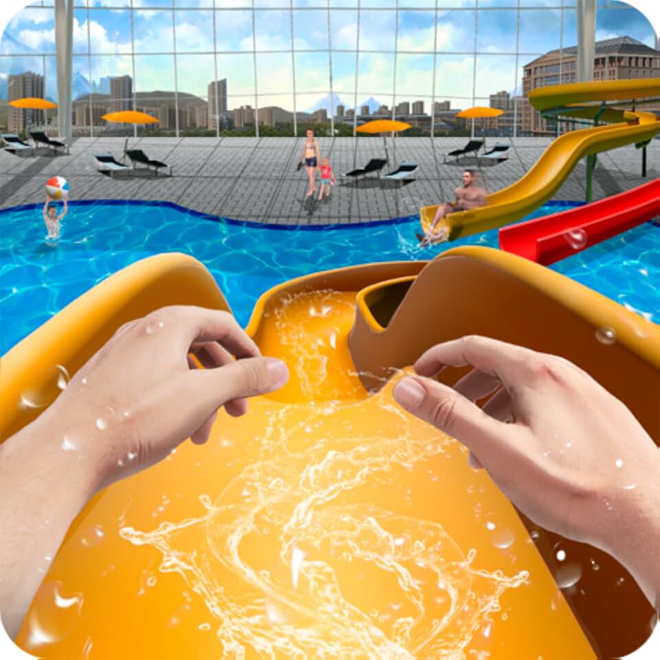 Uphill rush water park racing. гонки в аквапарке. животные в аквапарке игра. Io. игры аквапарк гонки.