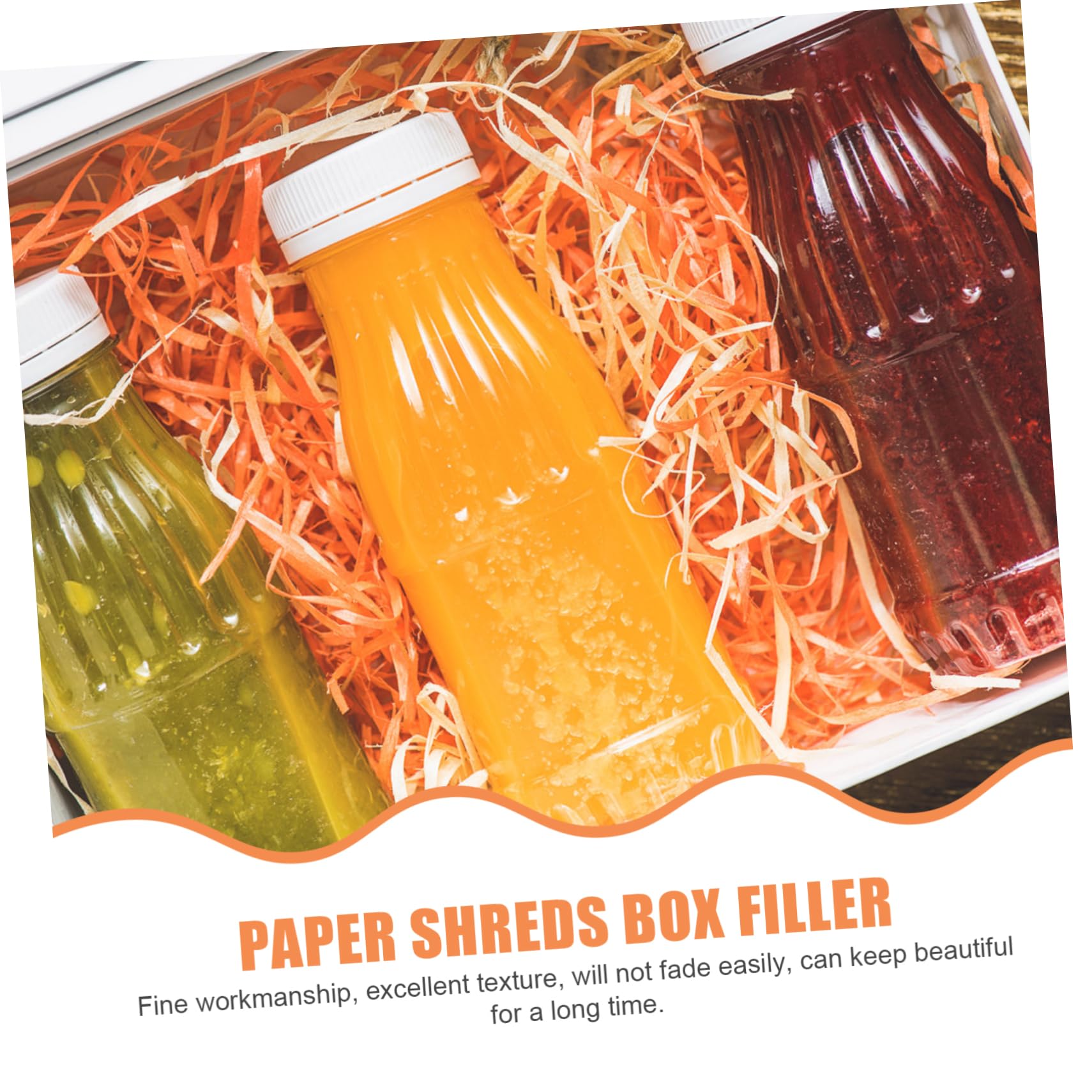 Rosa Füllmaterial aus Geschreddertem Papier für Körbe, 1 Beutel | Dekorative Füllung für Geschenkboxen und Schokoladen, Schöne Optik, Verblasst nicht Leicht