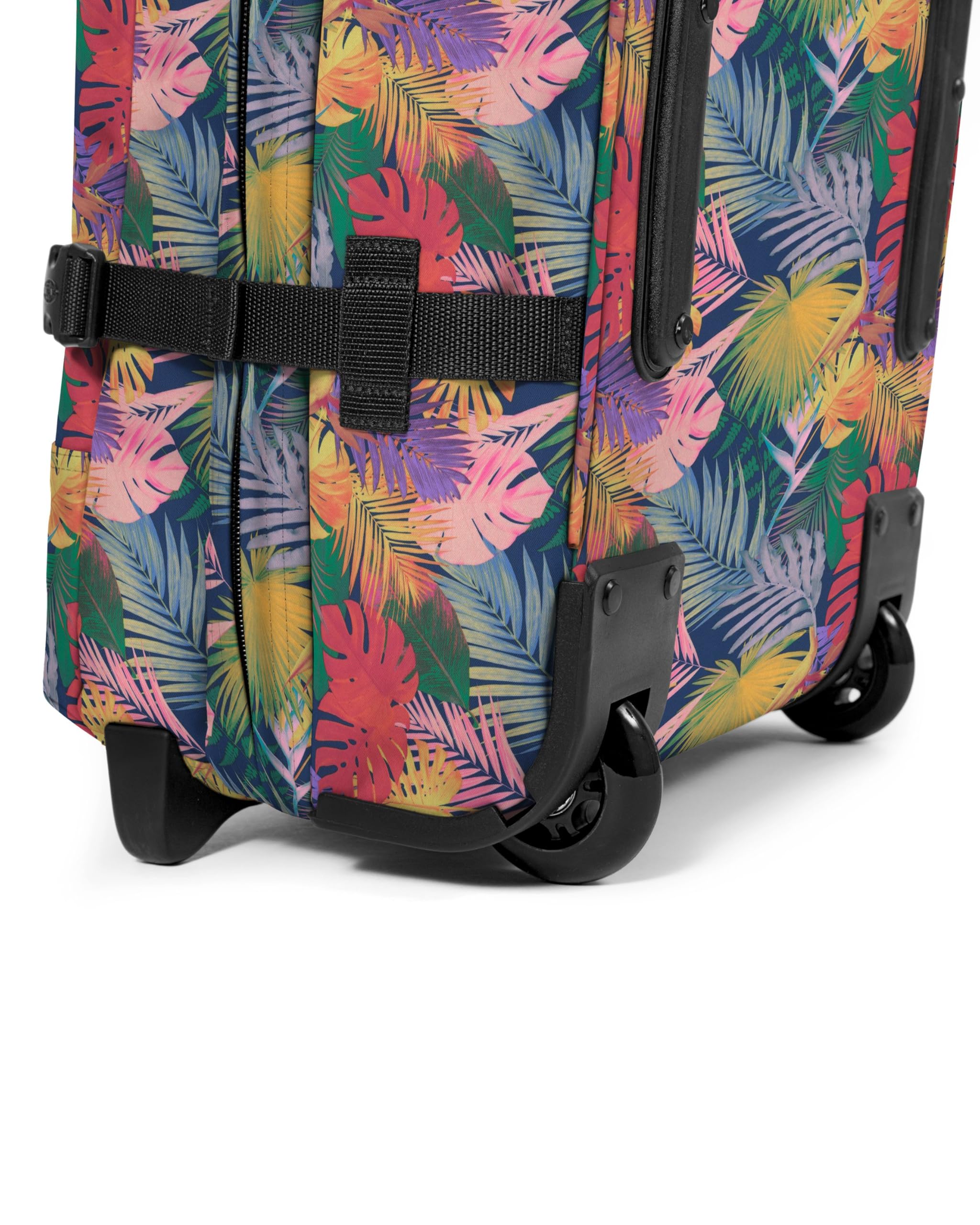 Eastpak Tranverz S Valise Cabine 42L (51 x 32,5 x 24 cm), Bagage à Main à roulettes, léger et résistant, Double Compartiment, poignée télescopique & Serrure TSA - Brize Retro Navy