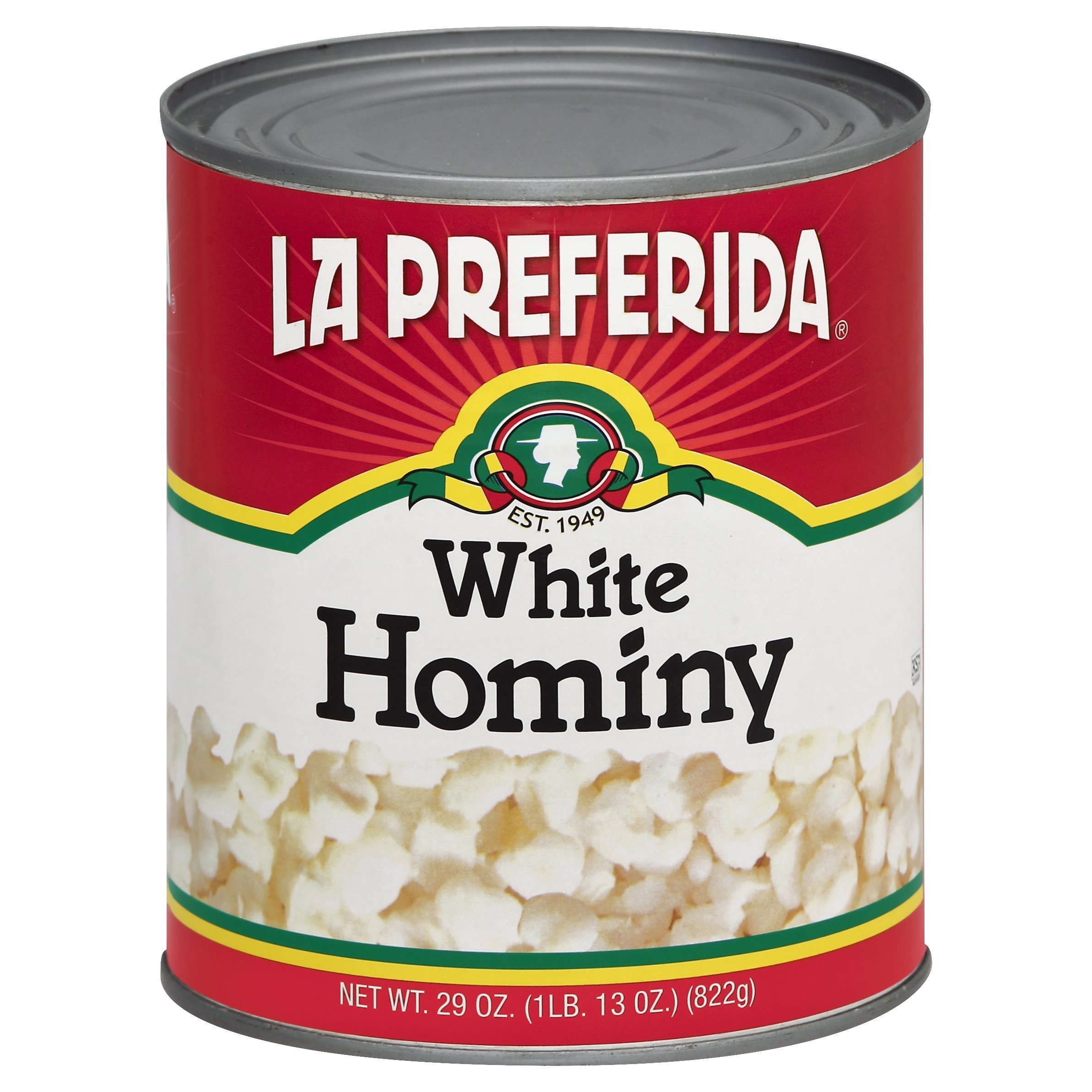 La Preferida Bean Hominy White, 29 oz