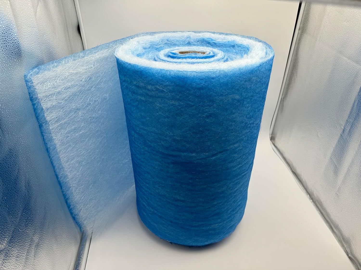 wioboy Paint Booth Exhaust Filter Roll (20.5" x 200ft), Spray Booth Filter, Fiberglass Paint Arrestor for Air Filter System(18 Gram)