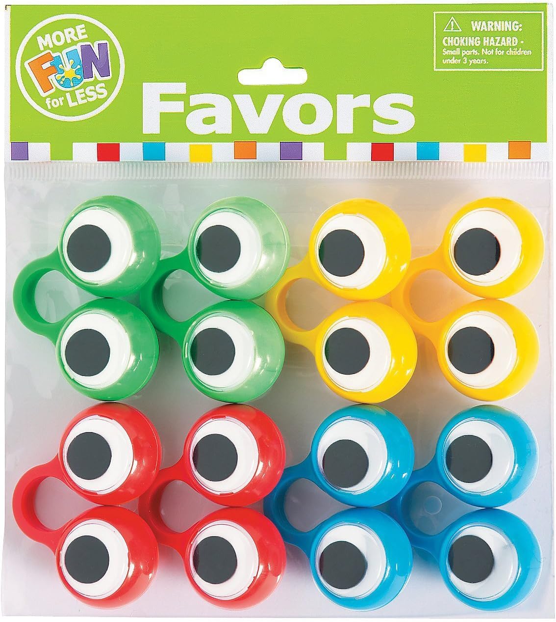 Pack of 8 Eye Peeper Rings FE13709628 Home & Kitchen
