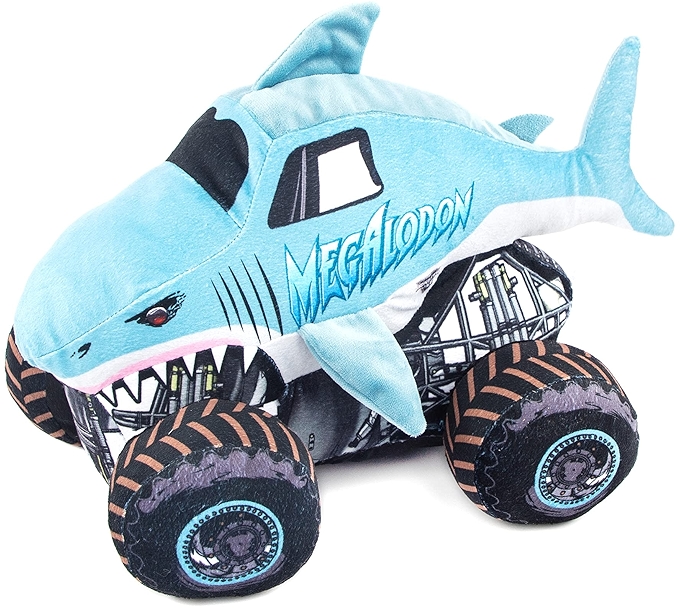 Jay Franco Monster Jam Megalodon 毛绒抱枕