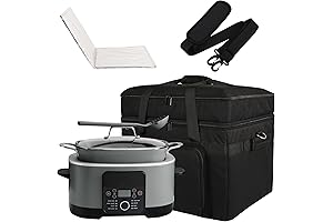 Double Layers Carrying Bag Compatible with Ninja Crock Pot Slow Cooker