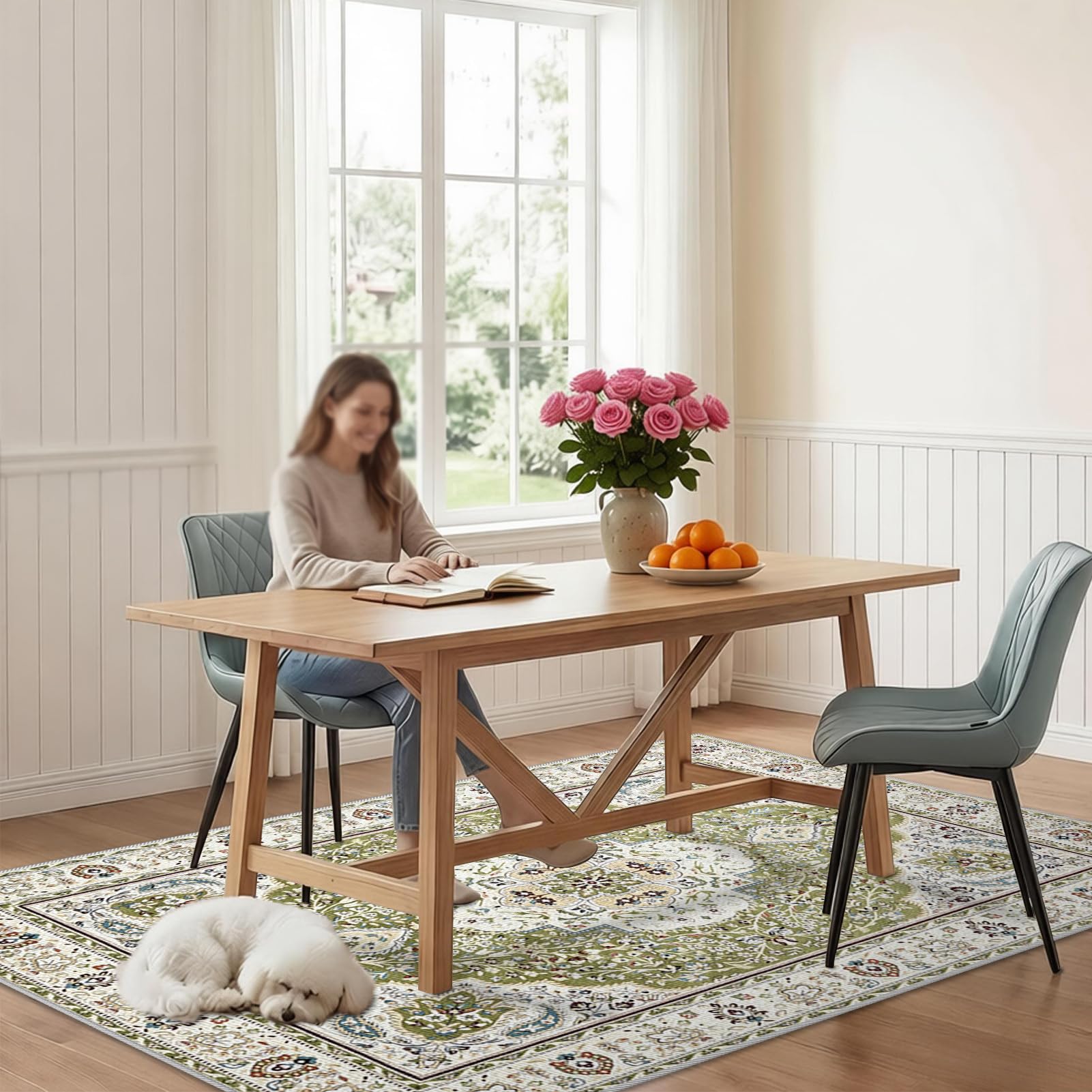 Dywan do salonu duży dywan do salonu z krótkim włosiem 90 x 140 cm dywan jadalnia dywan salon dywan sypialnia nadające się do prania dywany do sypialni dywany dywan do salonu