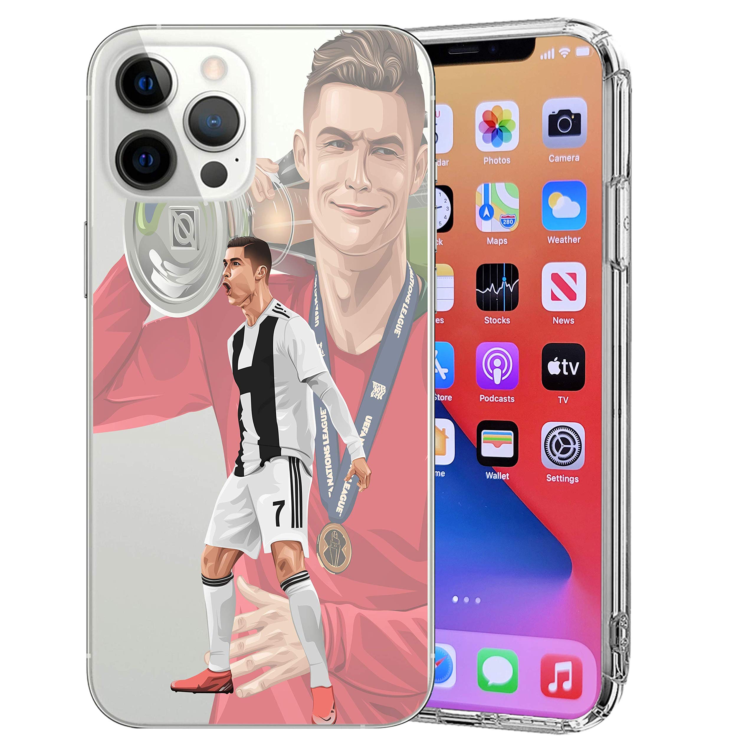 MIM Global Football Soccer Case Cover Compatible For All iPhone (iPhone 11  Pro, Sui 2)