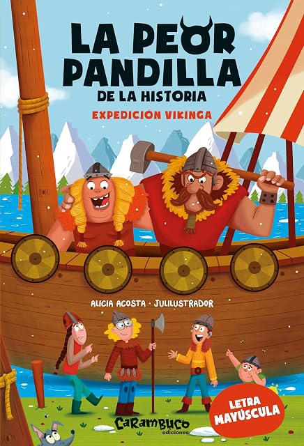 Portada de La peor pandilla de la historia. Expedición vikinga