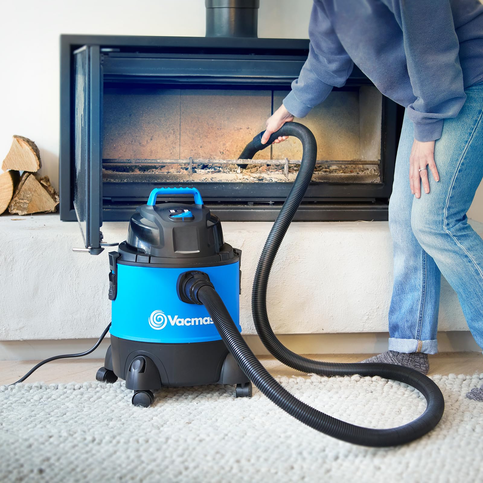 Vacmaster VQ1220PF 03 Aspiratori liquidi-solidi,bidone aspiratutto professionale,per casa cucina moquette auto giardino 1250W 20L
