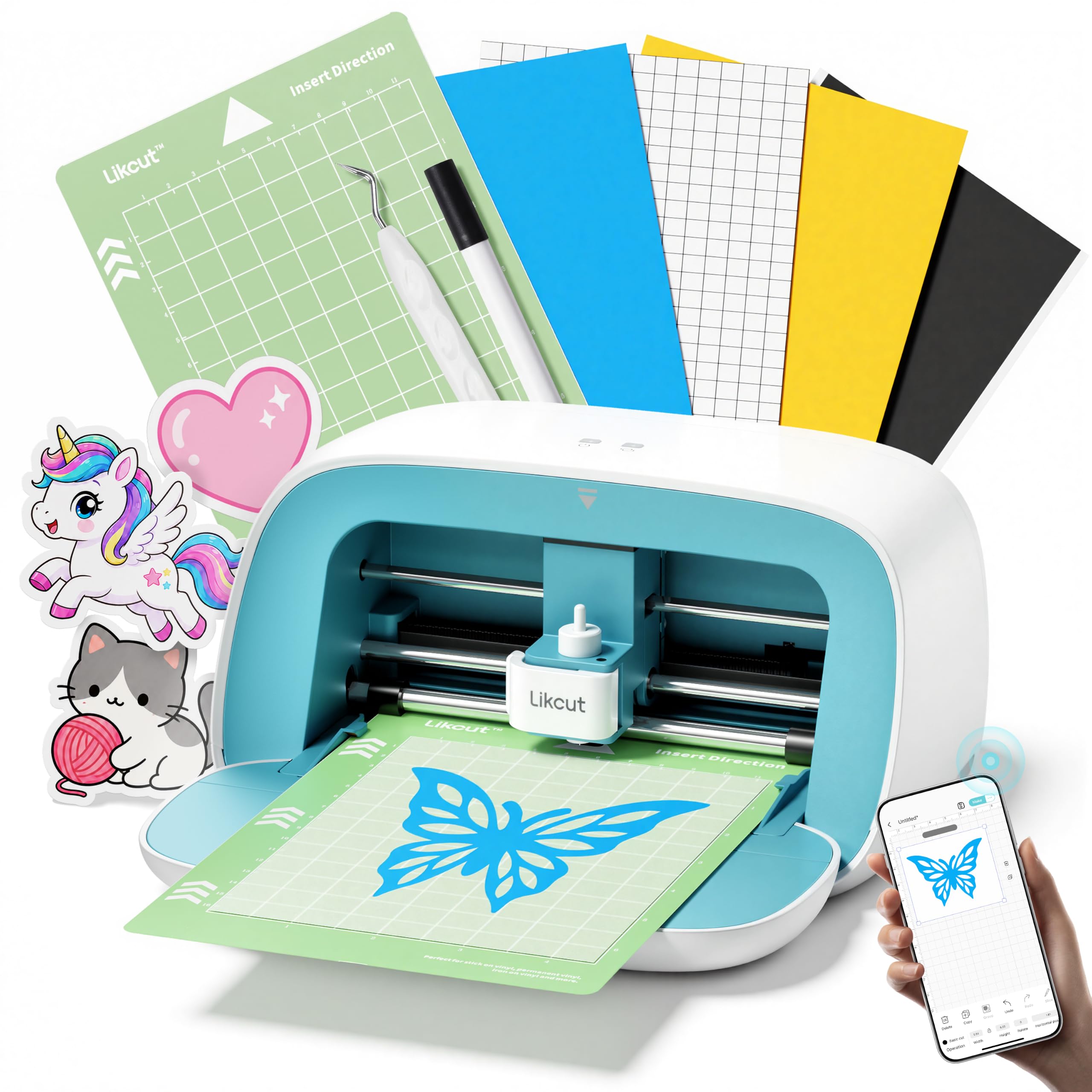 Likcut S501 Vinyl Cutter - Compact Die Cutting Machine -1