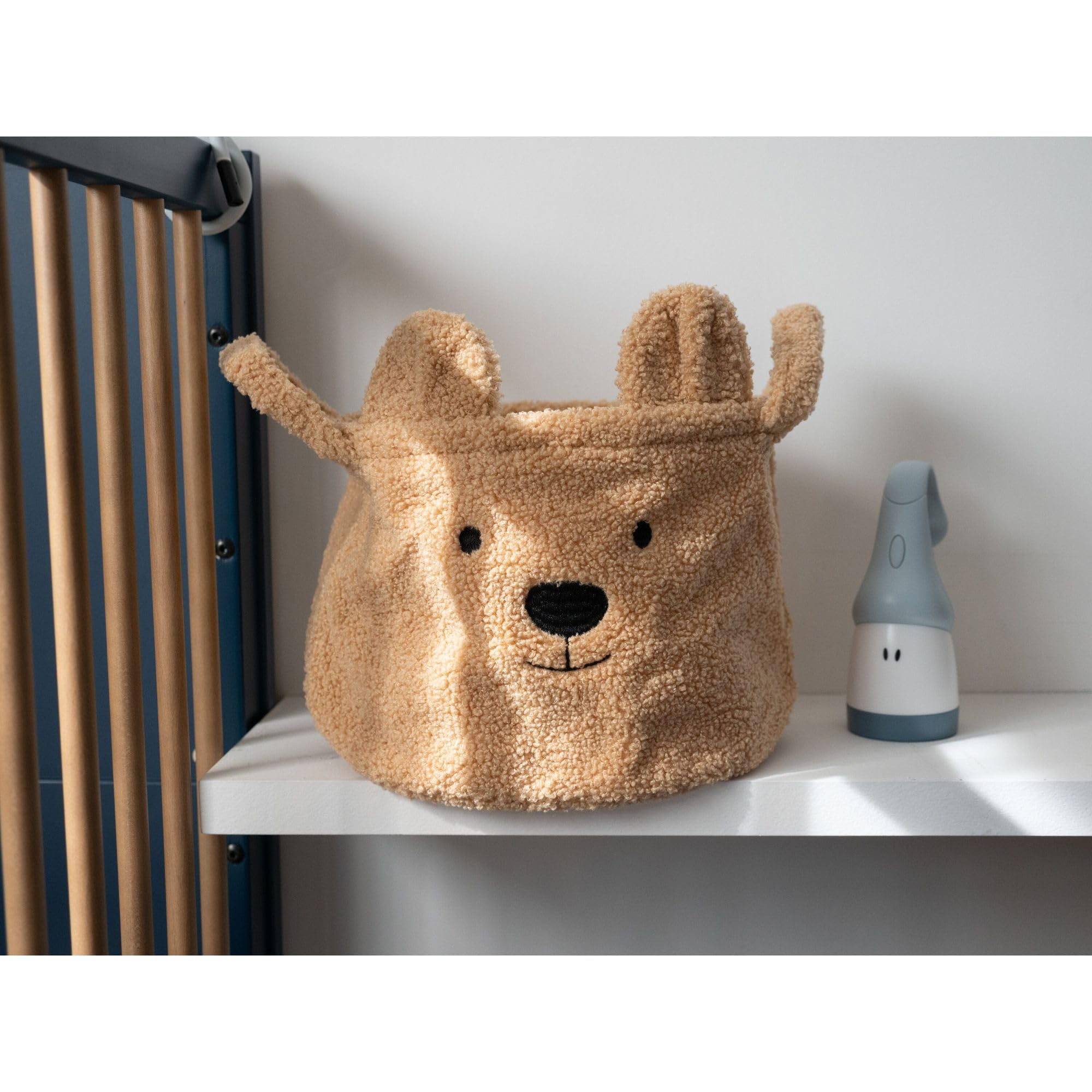 Panier de rangement Teddy Brun 25 x 20 cm - Childhome