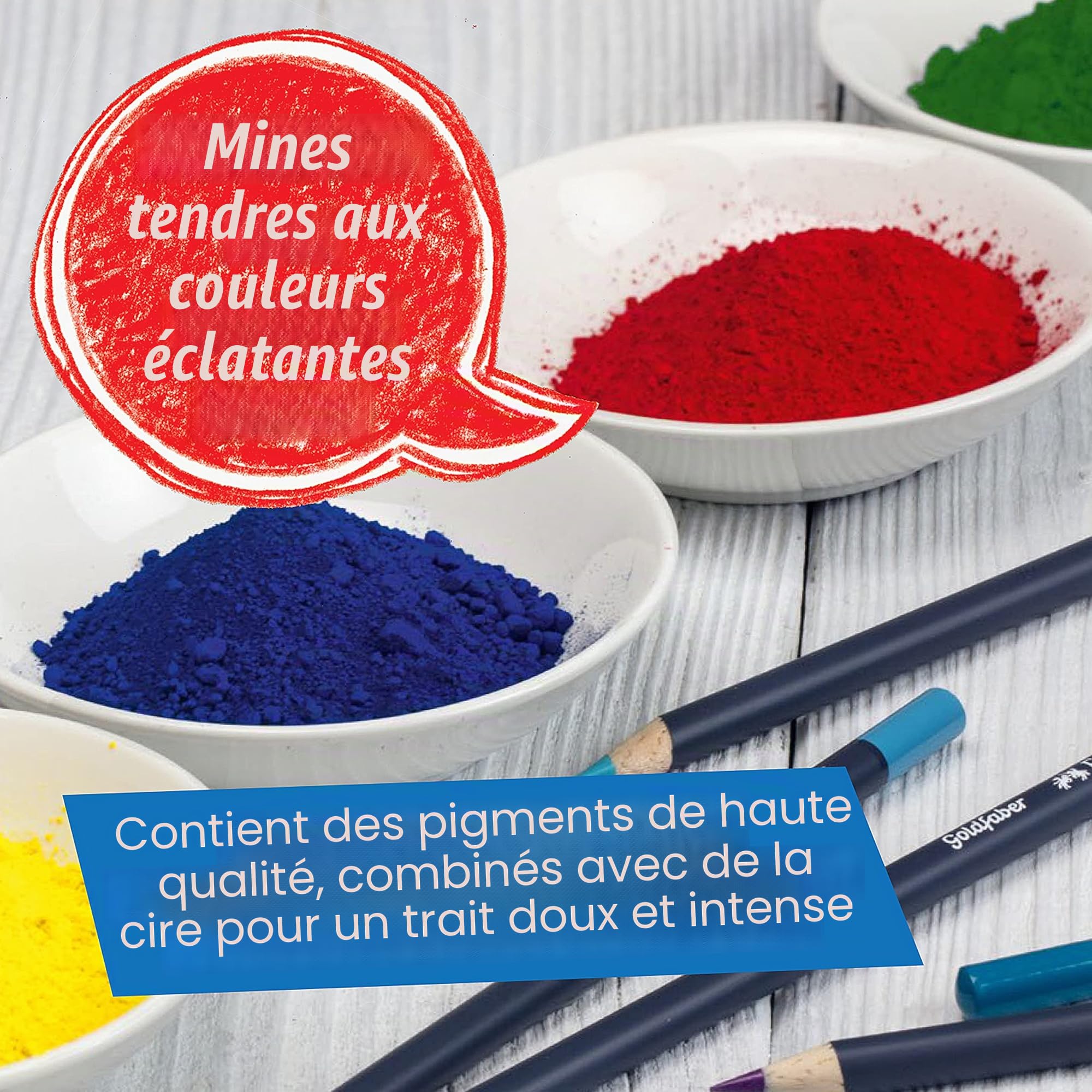 Faber-Castell - Coffret de crayons de couleur Goldfaber, 48 pièces