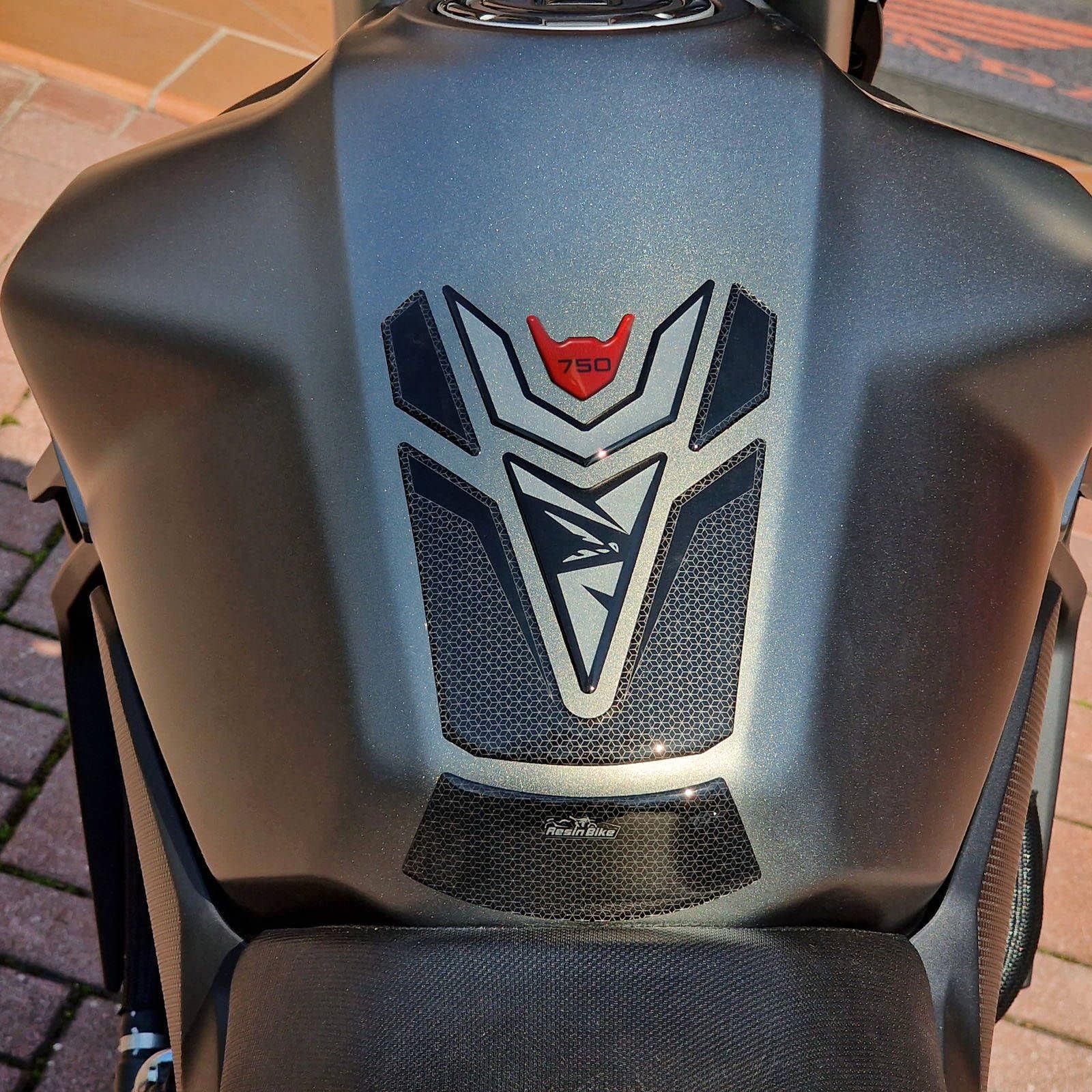 Adesivi Moto 3D Adesivi Resinati Resin Bike Per Honda Hornet 750 2023-2024 - Protezione 3D Adesivi Resinati Honda Hornet 750 2023-2024