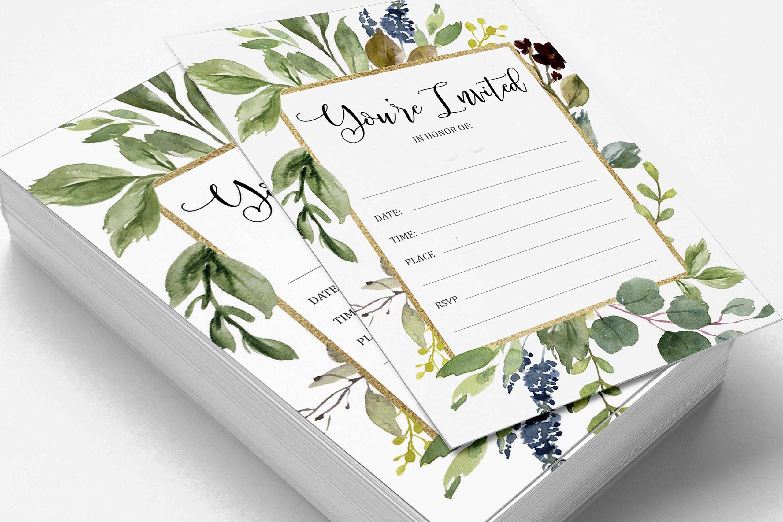 Inkdotpot Pacchetto Di 30, Siete Invitati Inviti Con Le Buste, Inviti Di  Verde Per Il Vostro, image size:2560x1707