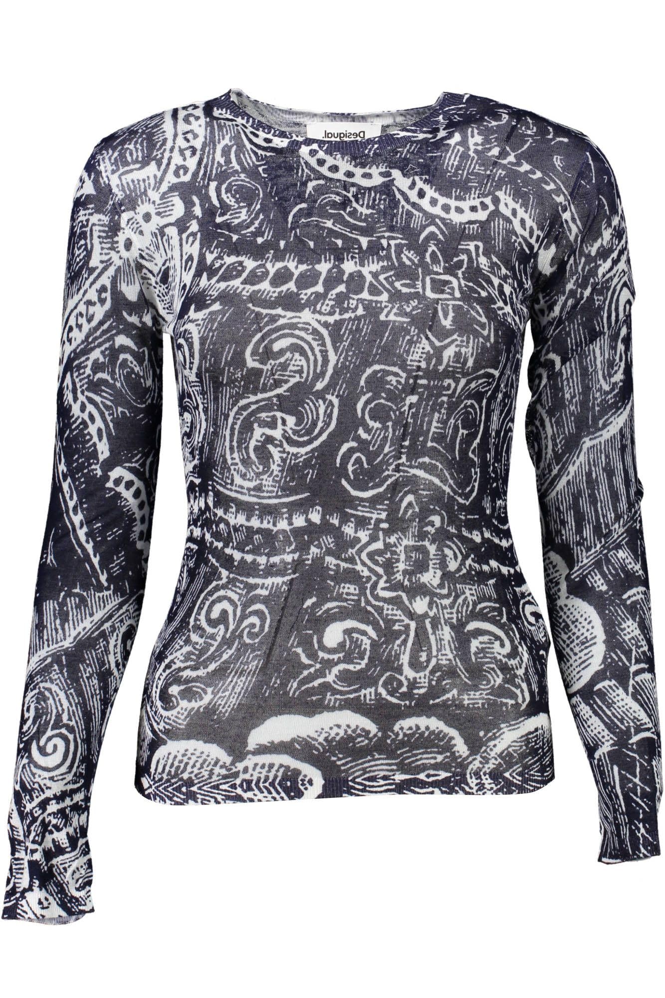 Desigual Women's Ts_Eden T-Shirt, Blue, S