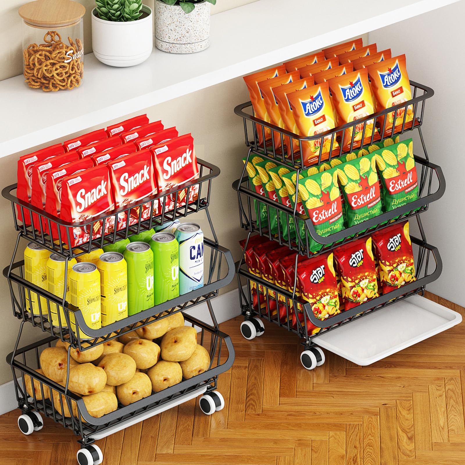Miyawell 3-Tier Cart
