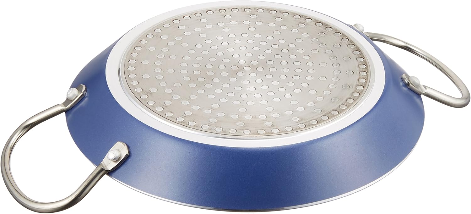 遠藤商事(Endo Shoji) Endoshoji TKG PPE1120 Paella Pan, Commercial Use, 7.9 inches (20 cm), Compatible with Induction Cookers, Aluminum Material, Stainless Steel Welded