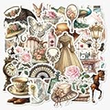 170PCS Victorian Stickers, Vintage Ephemera Set for Junk Journal Supplies, Journaling Stickers Vintage Sticker for Scrapbooking, Journaling, Calendar, Notebook Planner