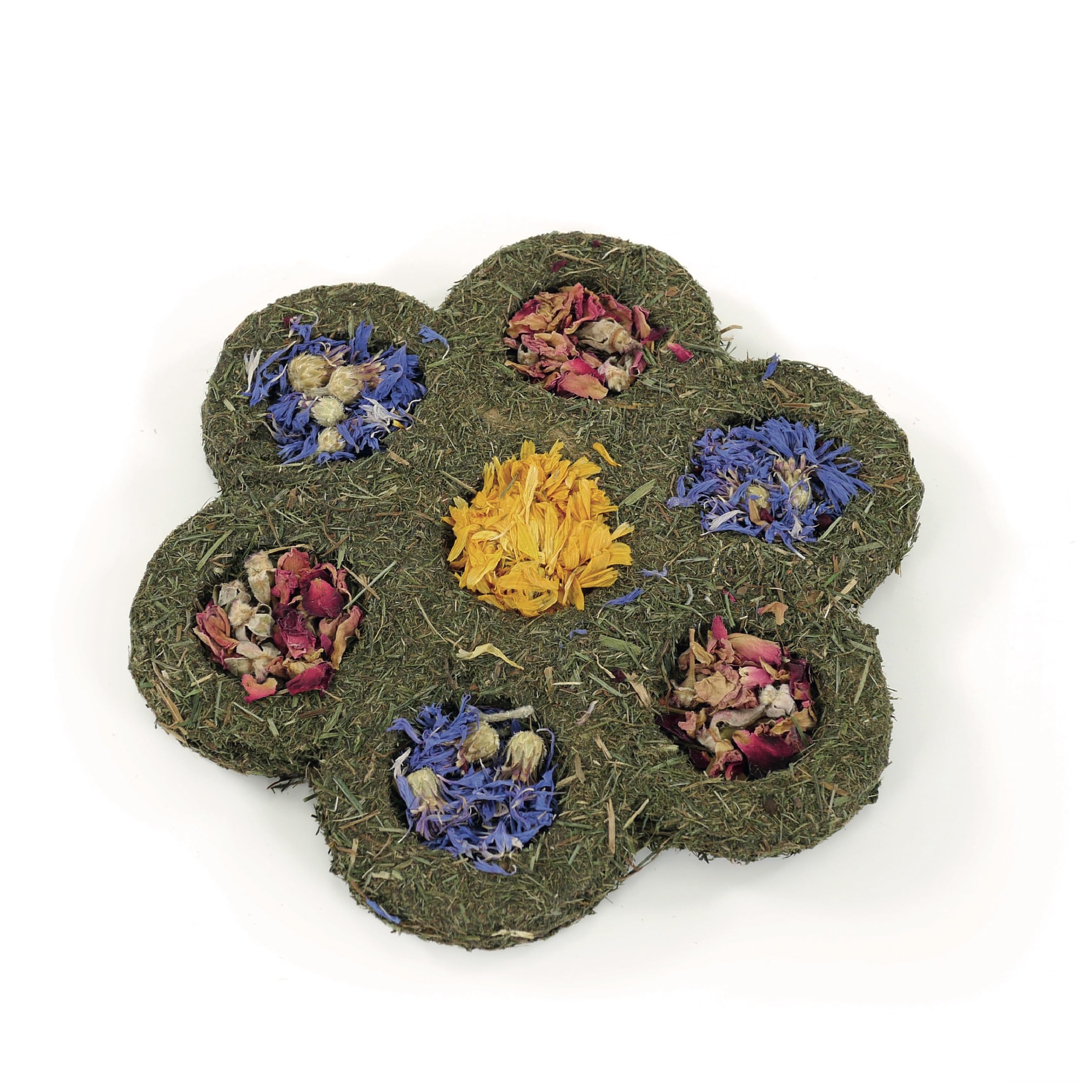 Rosewood Naturals Flower 'n' Forage Blossom, Small Animal Treat and Forage Gnaw Toy for Rabbits, Guinea Pigs, Chinchillas, Degus, Hamsters, Gerbils, Mice and Rats