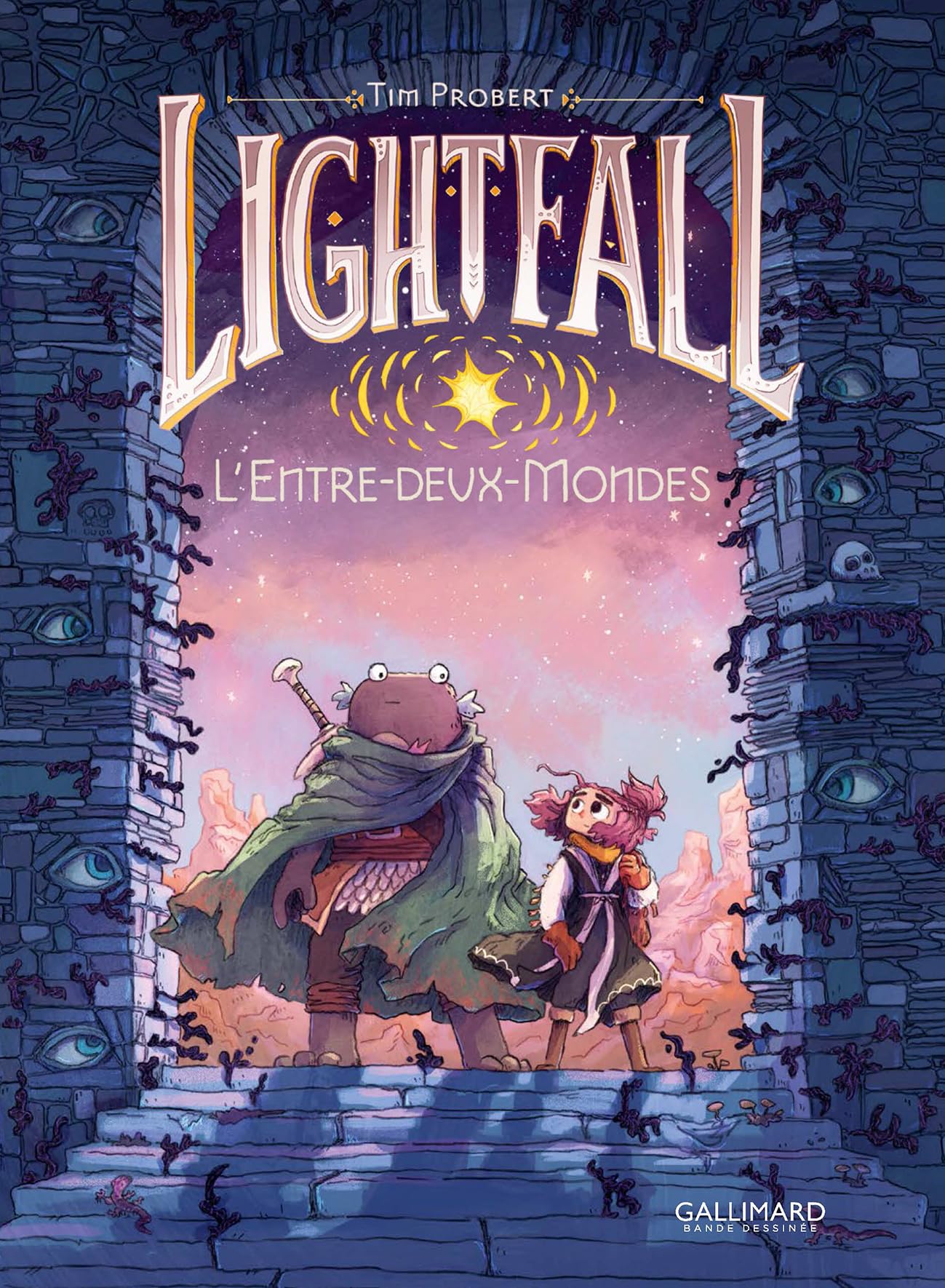 Lightfall - Tim Probert - Gallimard Bd - cartonné - Bande dessinée jeunesse