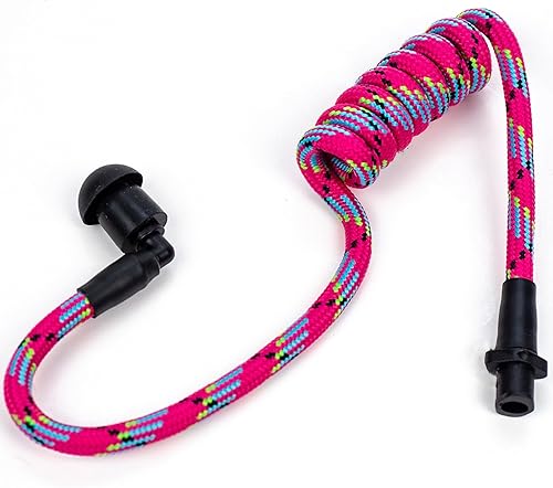 Tubeez Walkie Talkie Auricular con tapones negros para los oídos Tubo roscado de bloqueo de humedad que se adapta a cualquier auricular de radio