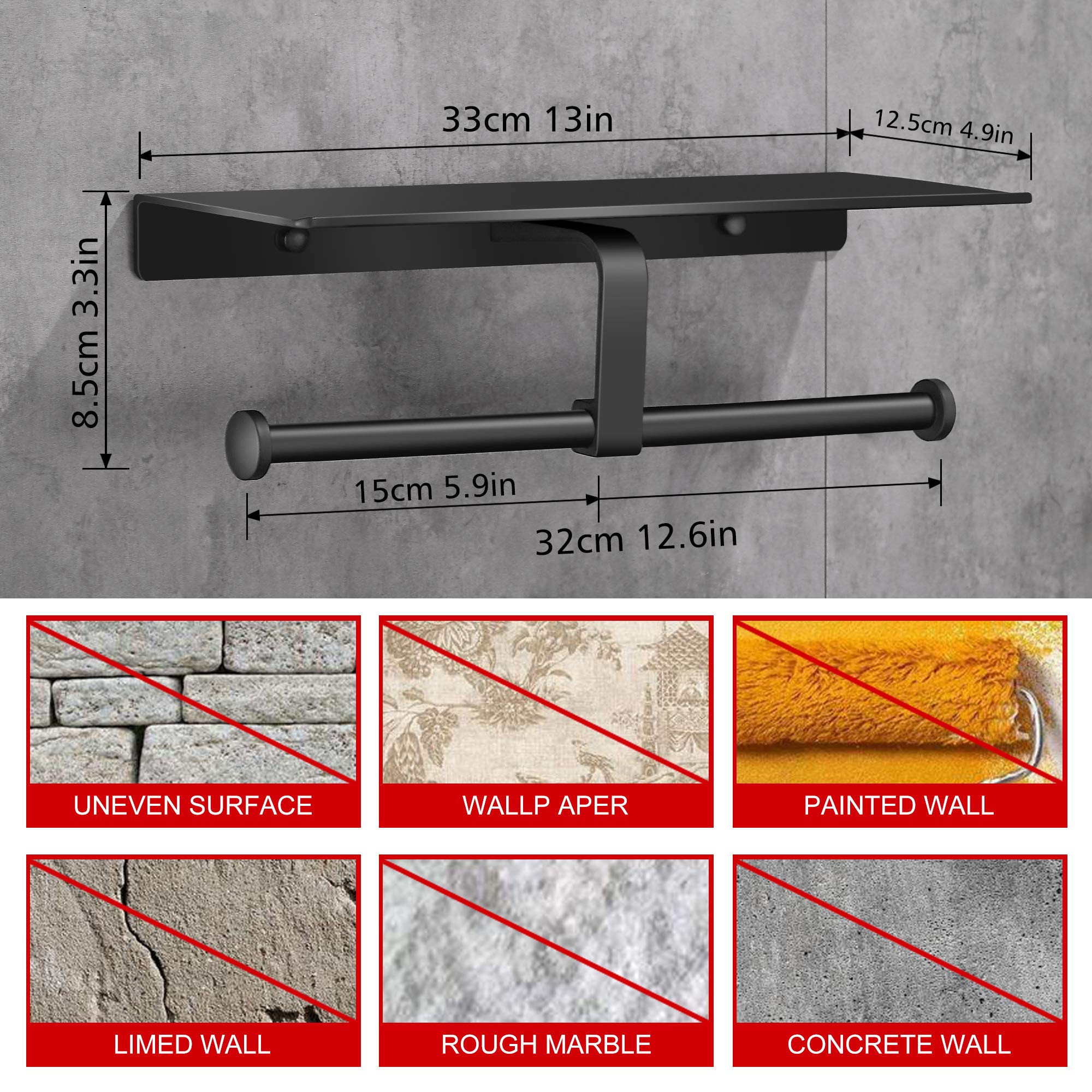 Gricol doble rollo de papel higiénico espacio aluminio ...