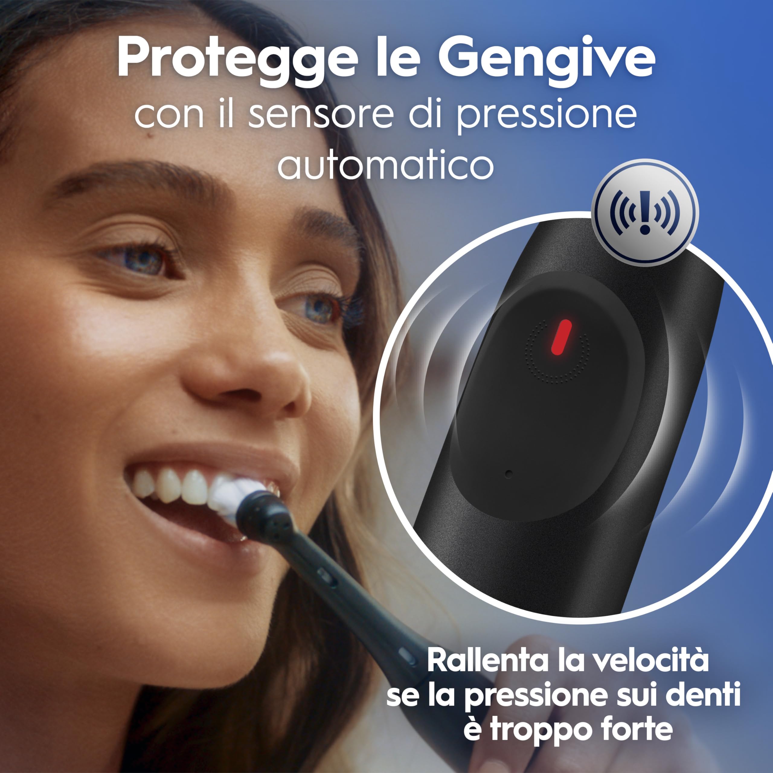 Oral-B iO 2 DUO Spazzolino Elettrico Oral B, Nero e Verde, 2 Testine Di Ricambio e Spazzolini, Custodia Da Viaggio, Porta Ricarica Da Viaggio. Delicato sulle Gengive, Sensore di Pressione