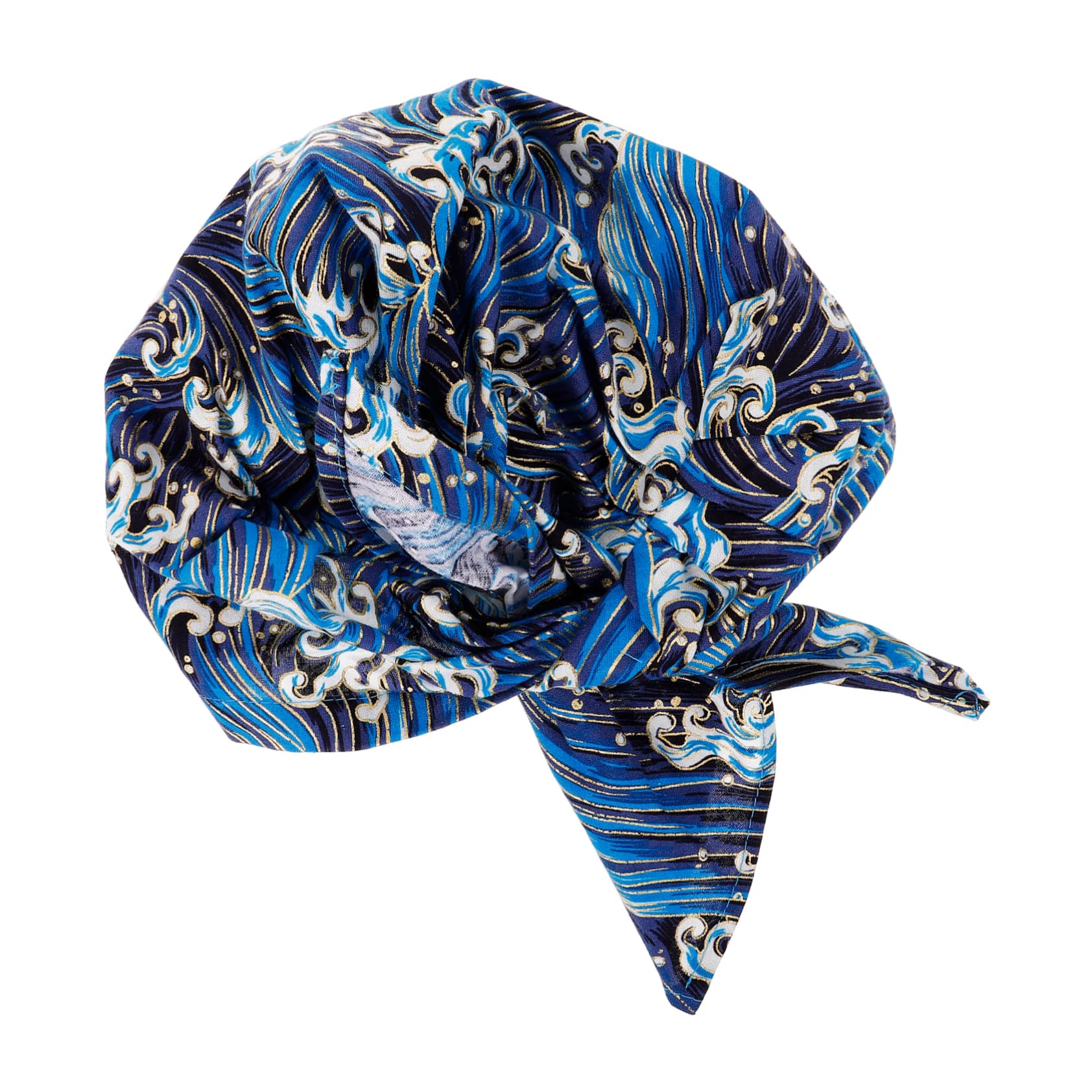MAGICLULU Sombrero De Cocinero Gorro Cocinero Sombrero De Cocina Resistente Desgaste Gorros De Chef para Hombre Universal De Trabajo o De o Paño Blue